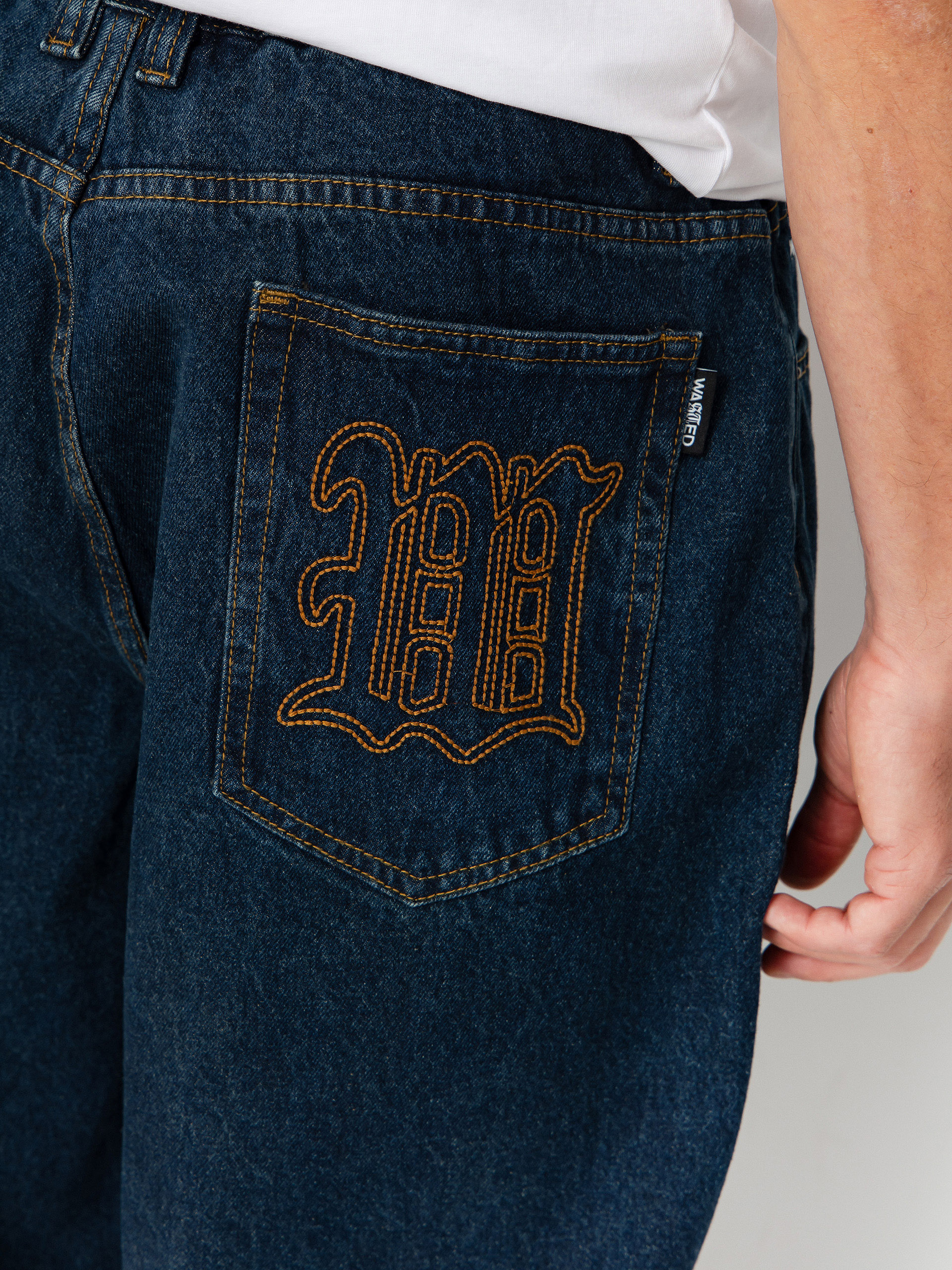 Nohavice Wasted Paris Signature Rod (raw blue)