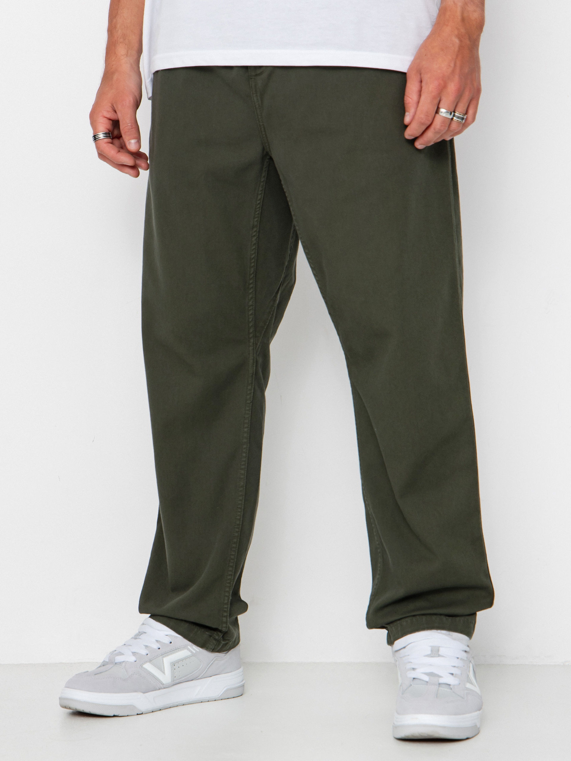 Nohavice Carhartt WIP Flint (opuntia/garment dyed)