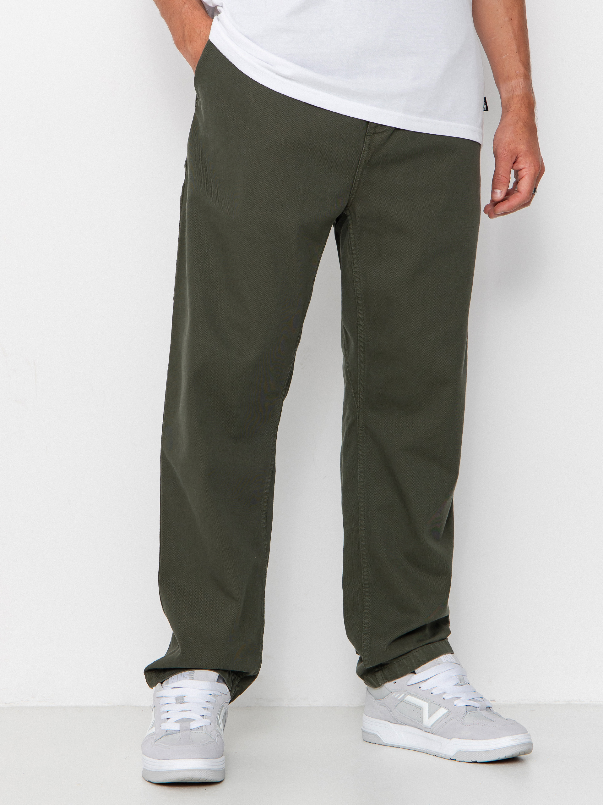 Nohavice Carhartt WIP Flint (opuntia/garment dyed)