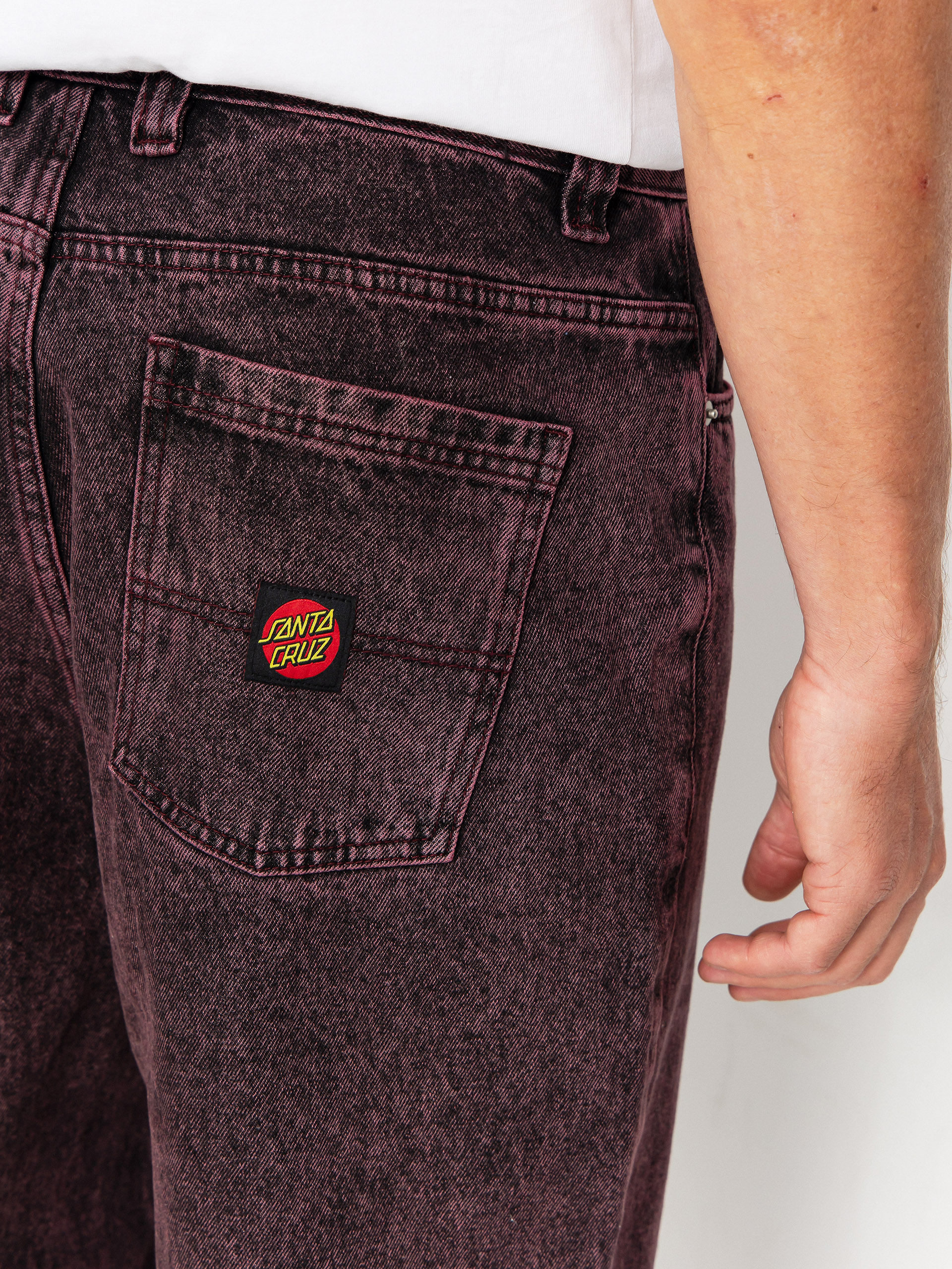 Nohavice Santa Cruz Big (dark cherry)