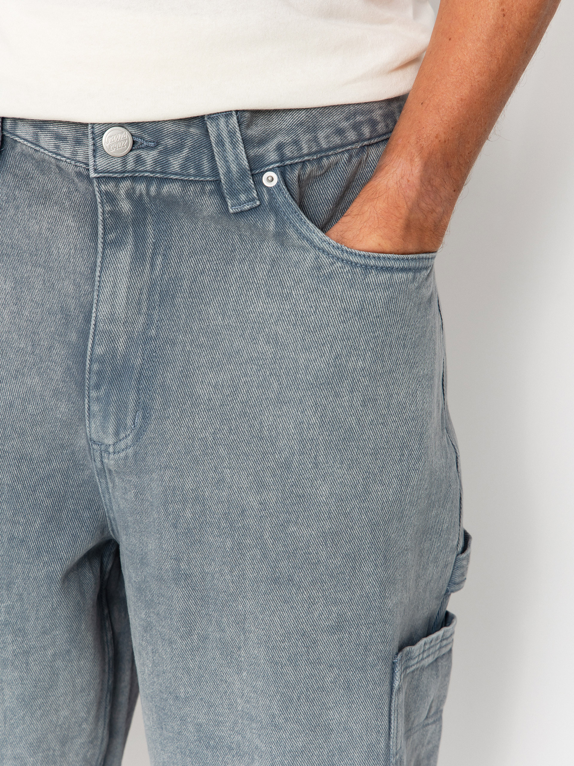 Nohavice Santa Cruz Carpenter (storm grey)