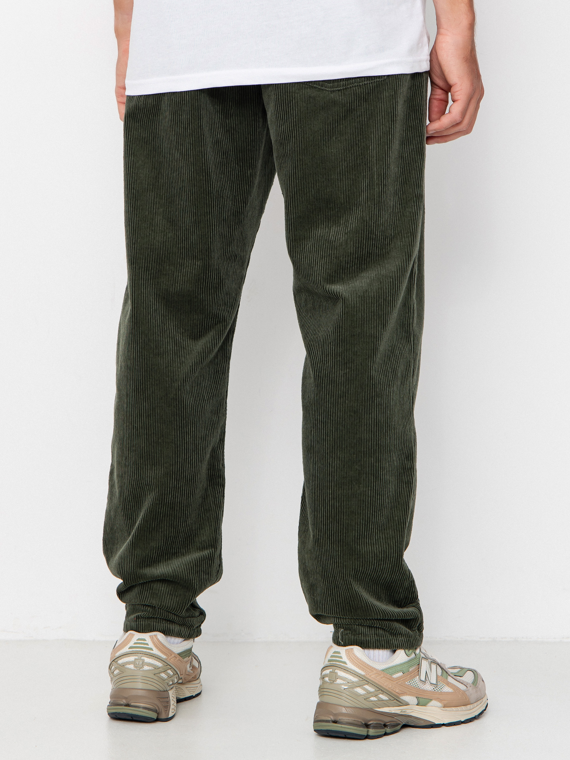 Nohavice Carhartt WIP Newel (opuntia/rinsed)