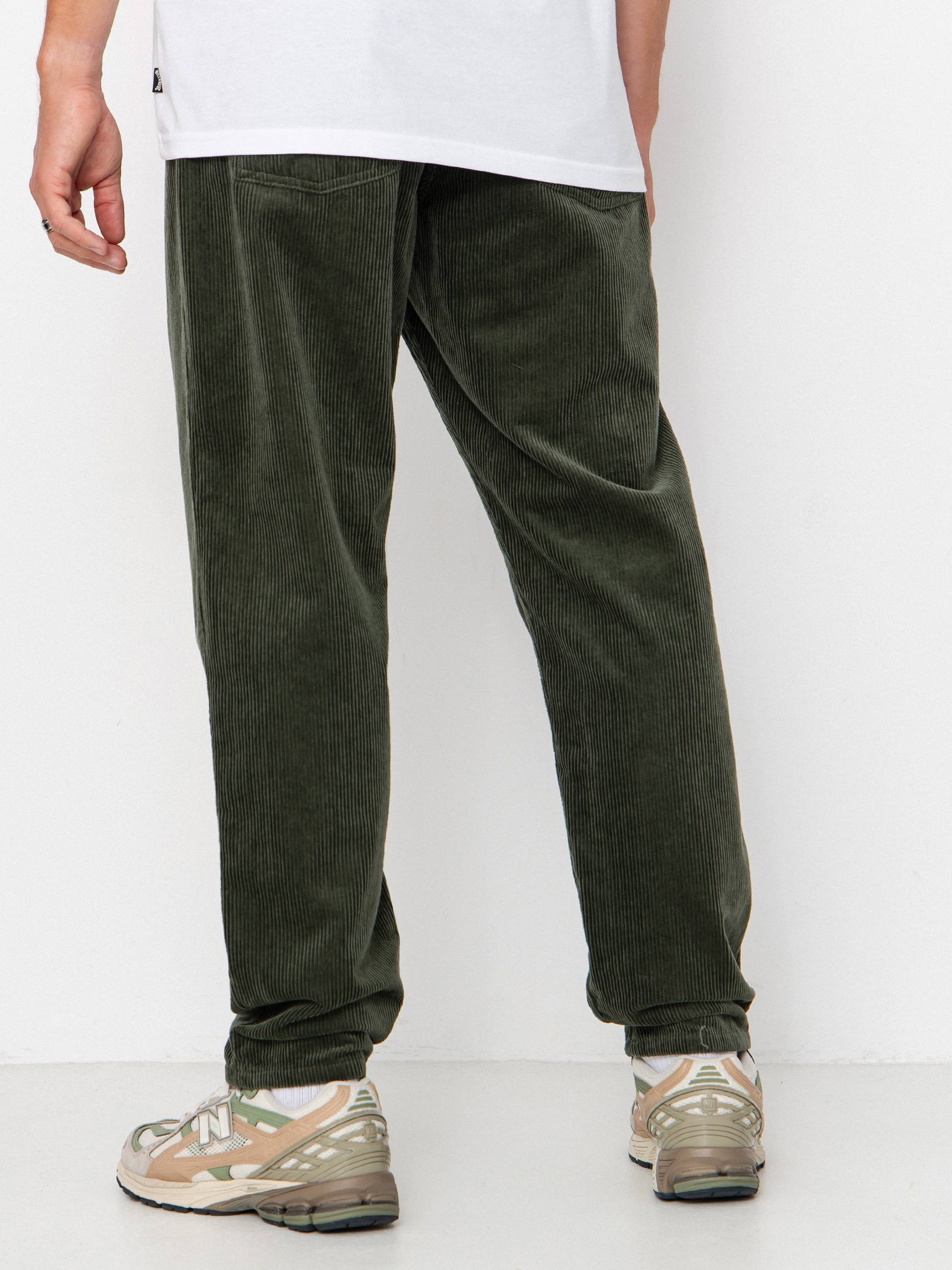 Nohavice Carhartt WIP Newel (opuntia/rinsed)