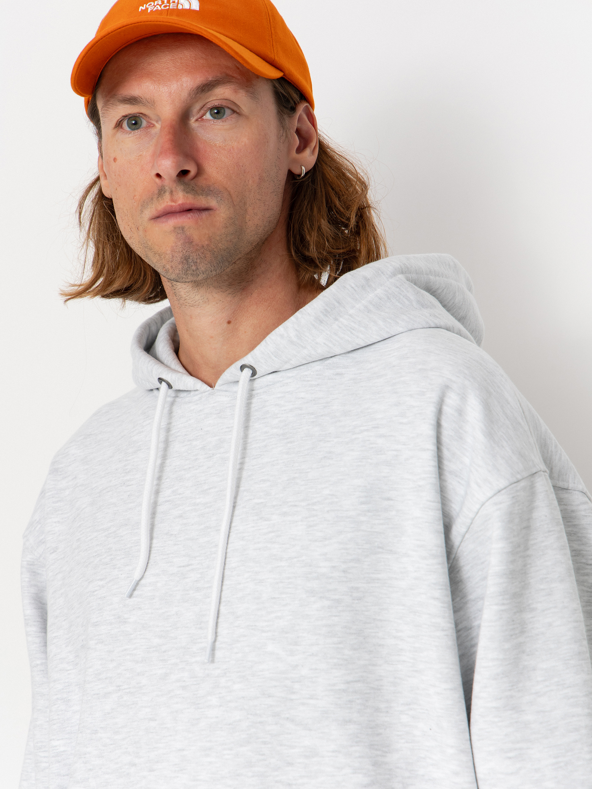 Mikina s kapucňou The North Face Red Box HD (tnf classic grey heathe)