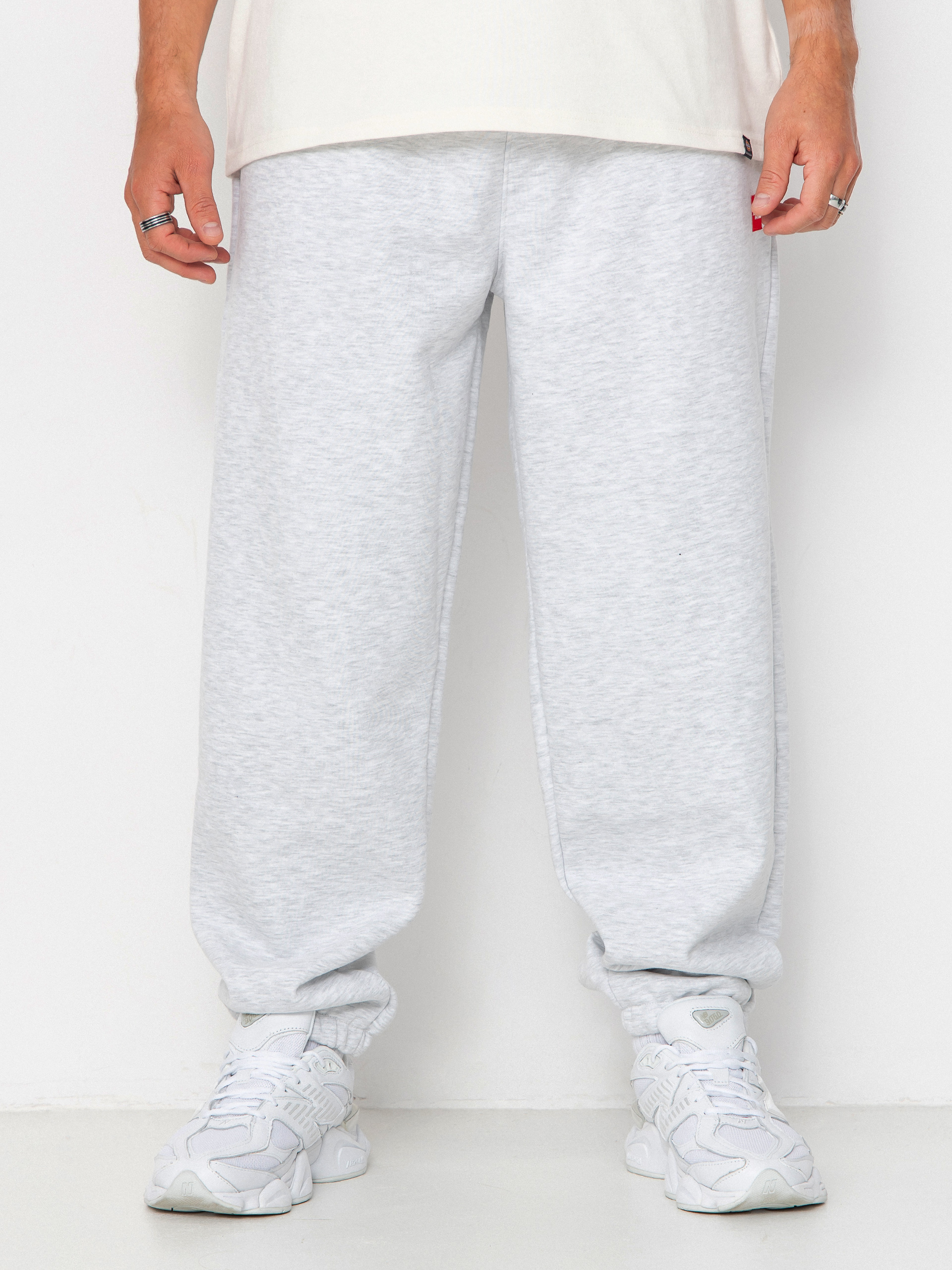 Nohavice The North Face Red Box (tnf classic grey heathe)