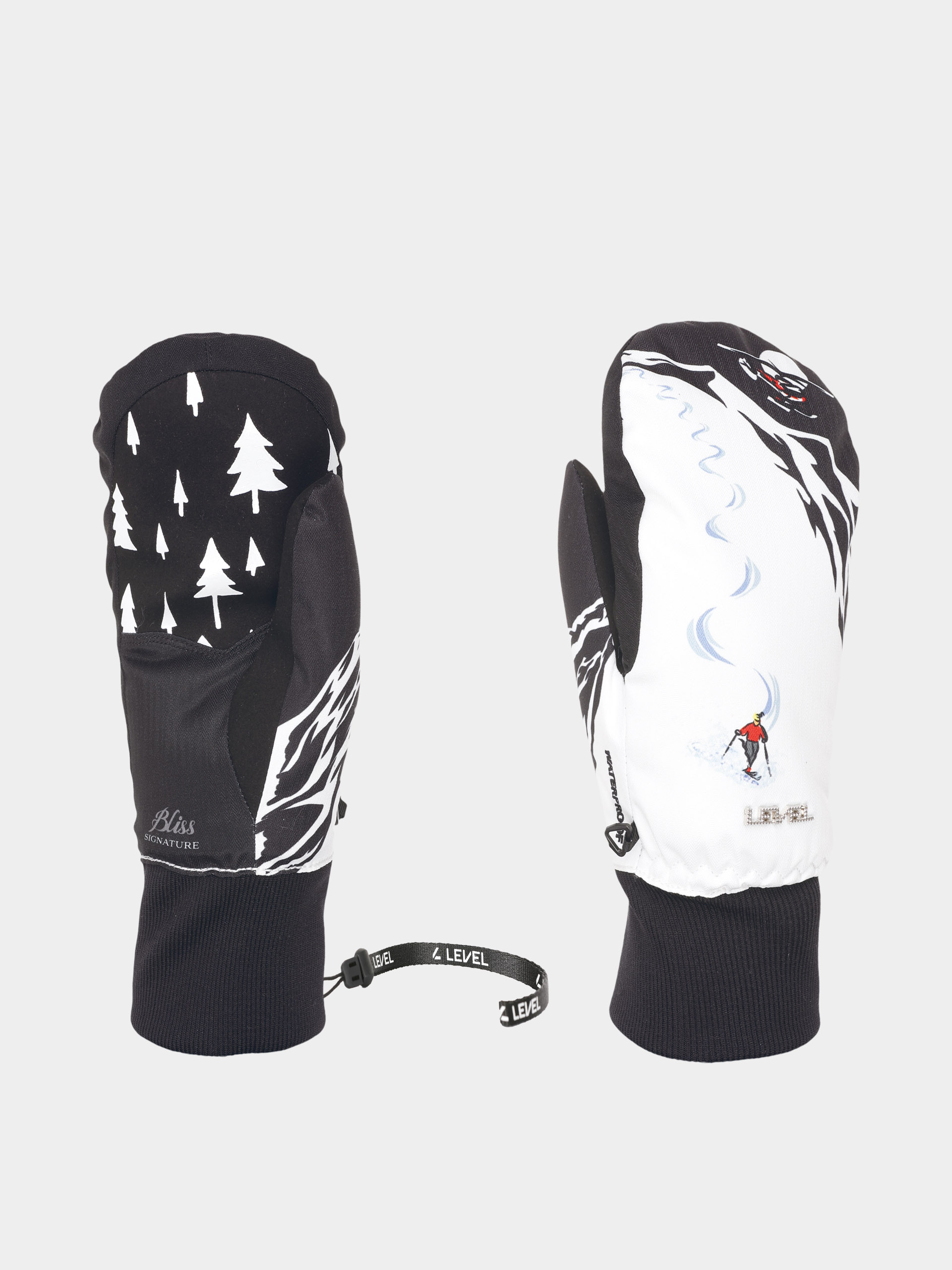 Rukavice Level Coral Mitt Wmn (jacquard)