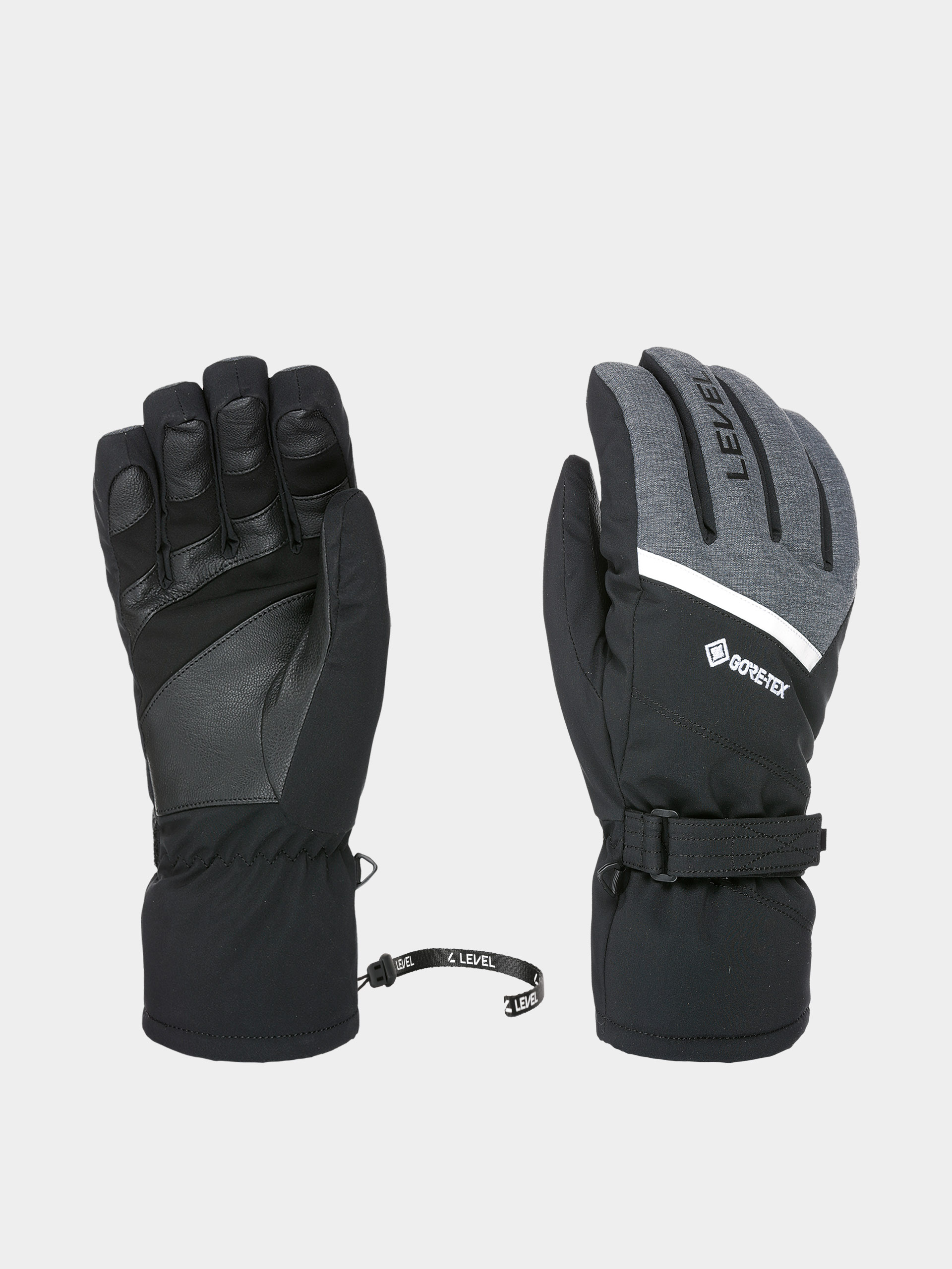 Rukavice Level Evolution Gore Tex (black grey)