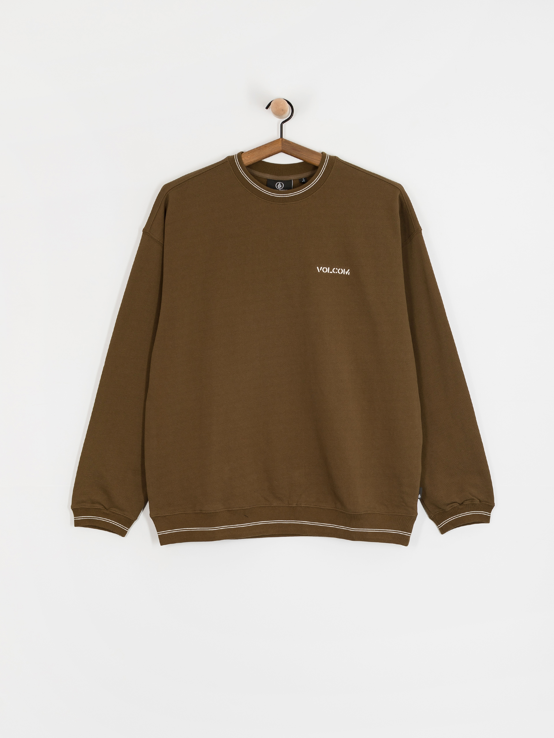 Mikina Volcom K Stone Crew (sage leaf)