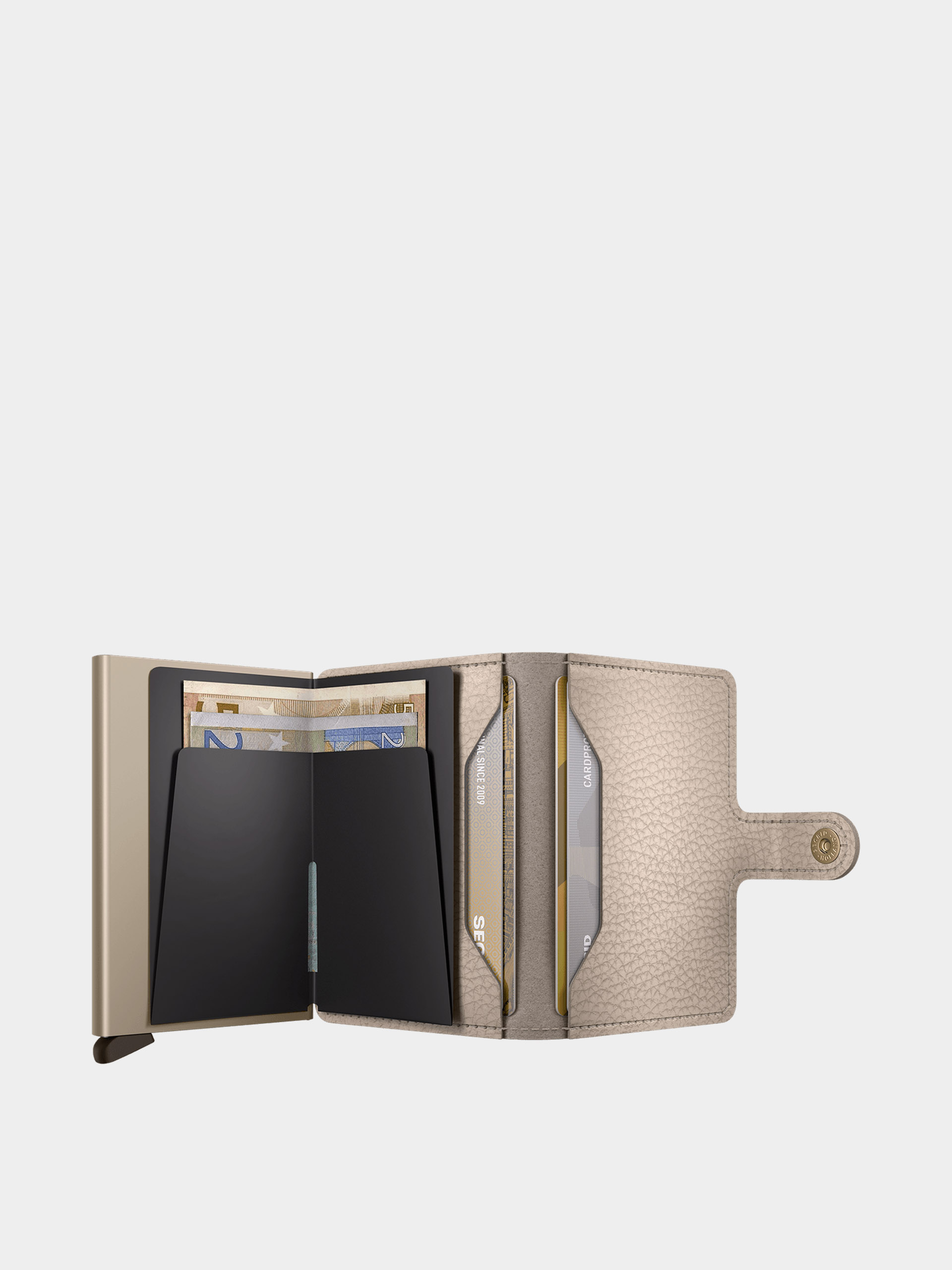 Peňaženka Secrid Miniwallet (pebble latte)