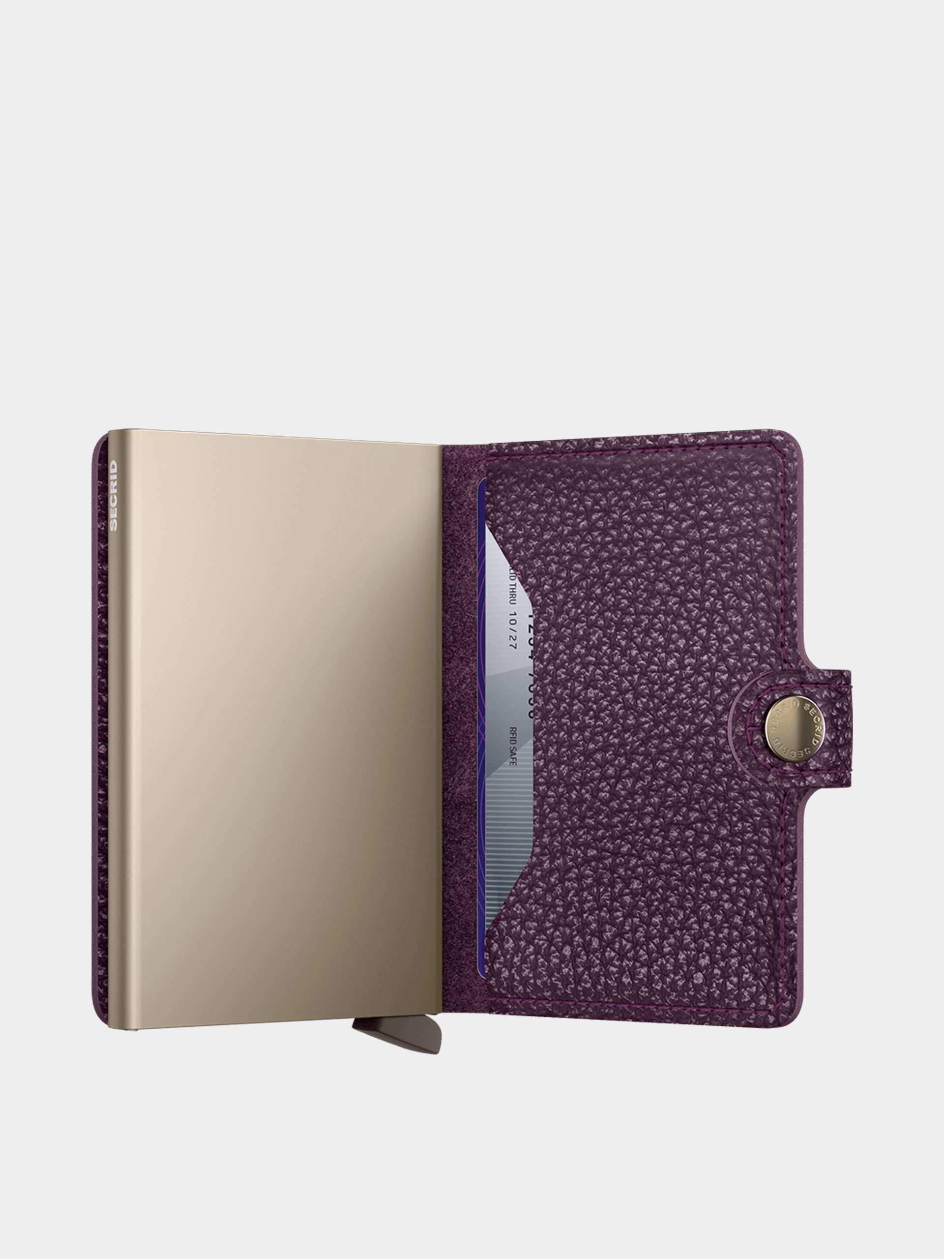 Peňaženka Secrid Miniwallet (pebble grape)