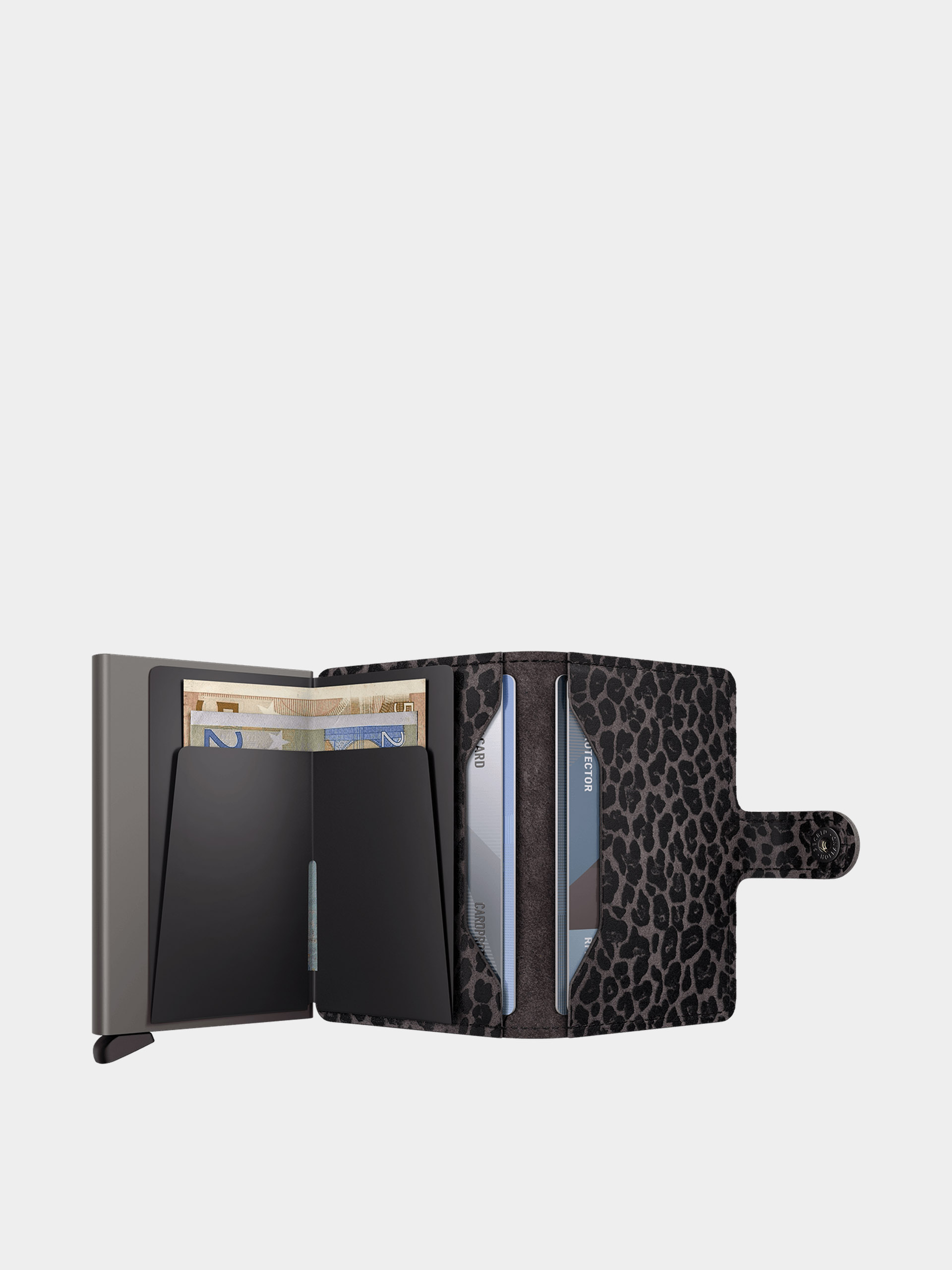Peňaženka Secrid Miniwallet (leo grey)