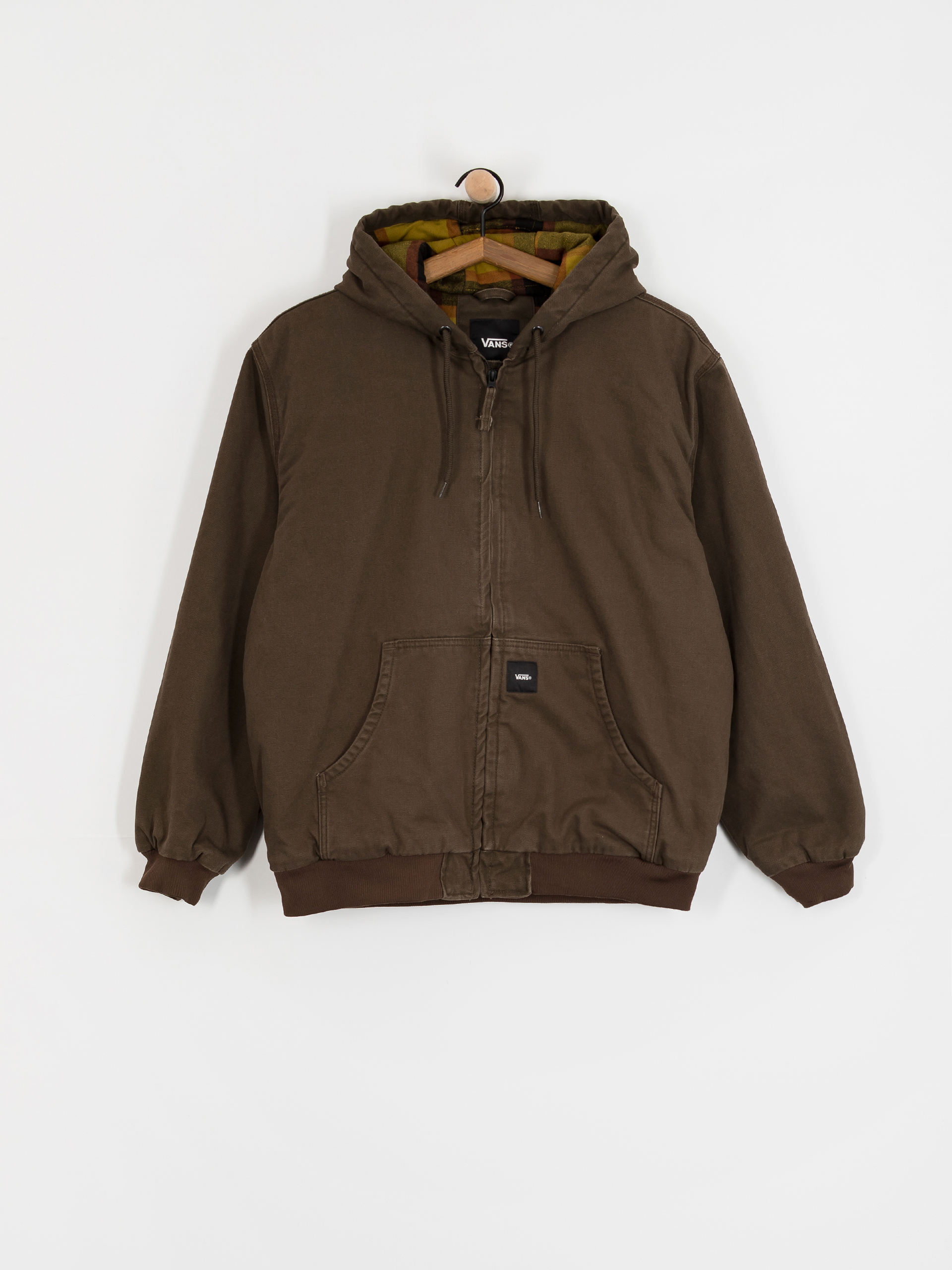 Bunda Vans Workwear Canvas Full Zip (coal brown)