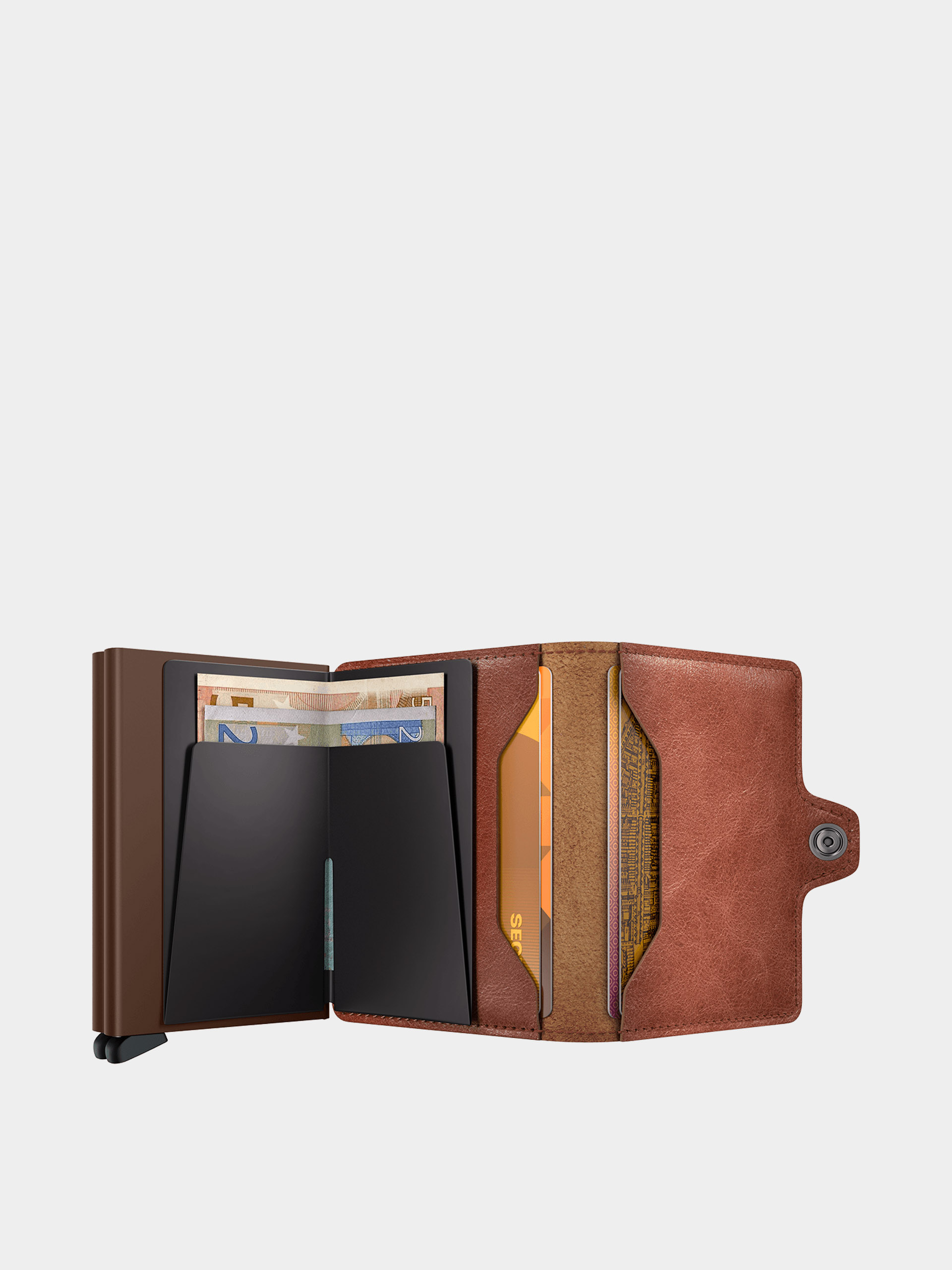 Peňaženka Secrid Twinwallet (vintage cognac/brown)