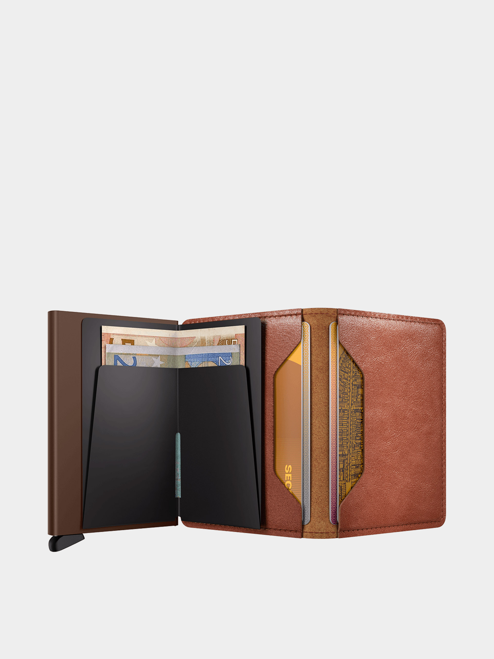 Peňaženka Secrid Slimwallet (vintage cognac/brown)