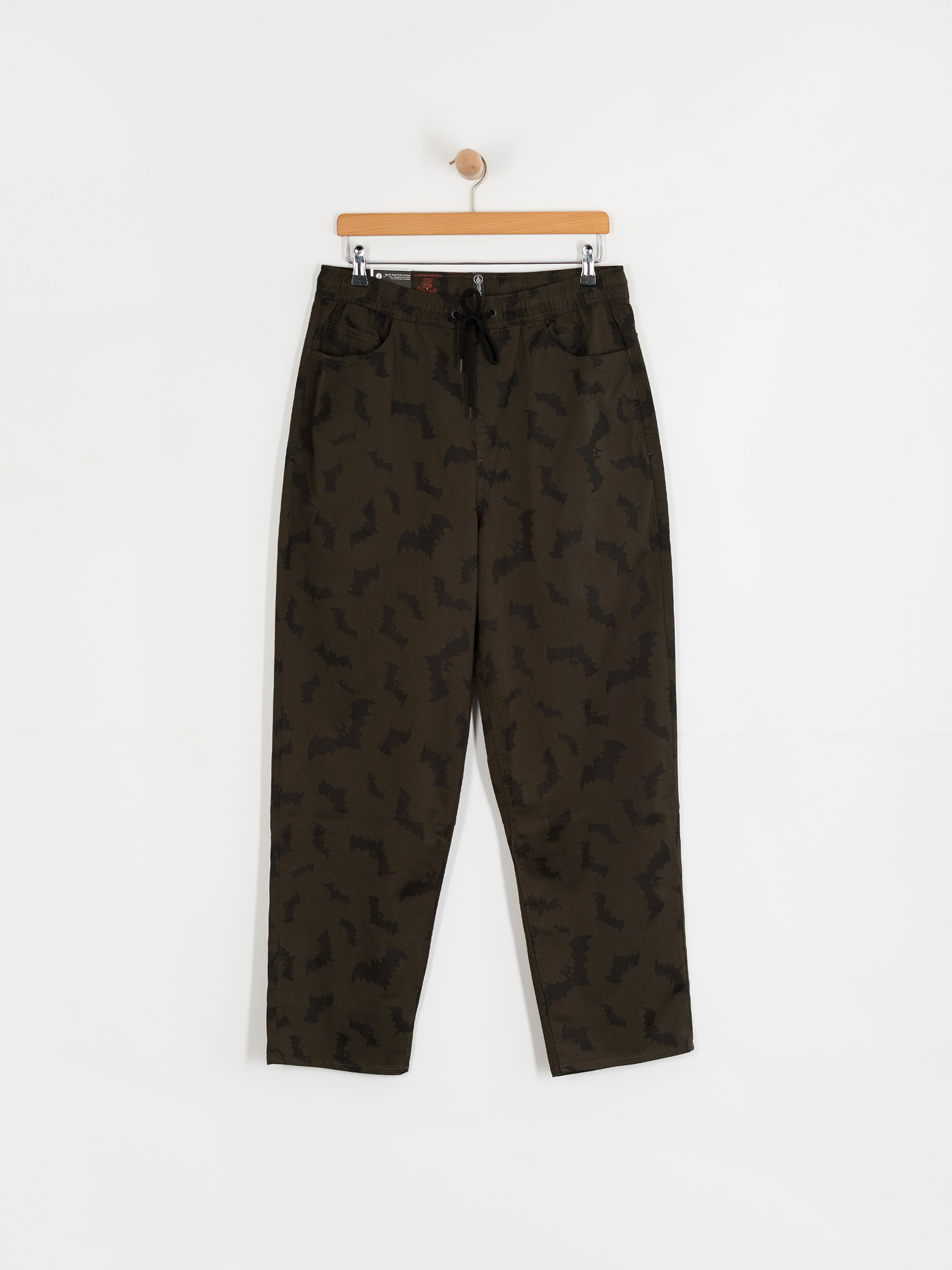 Nohavice Volcom Fa Jj Villard Ew (rinsed black)