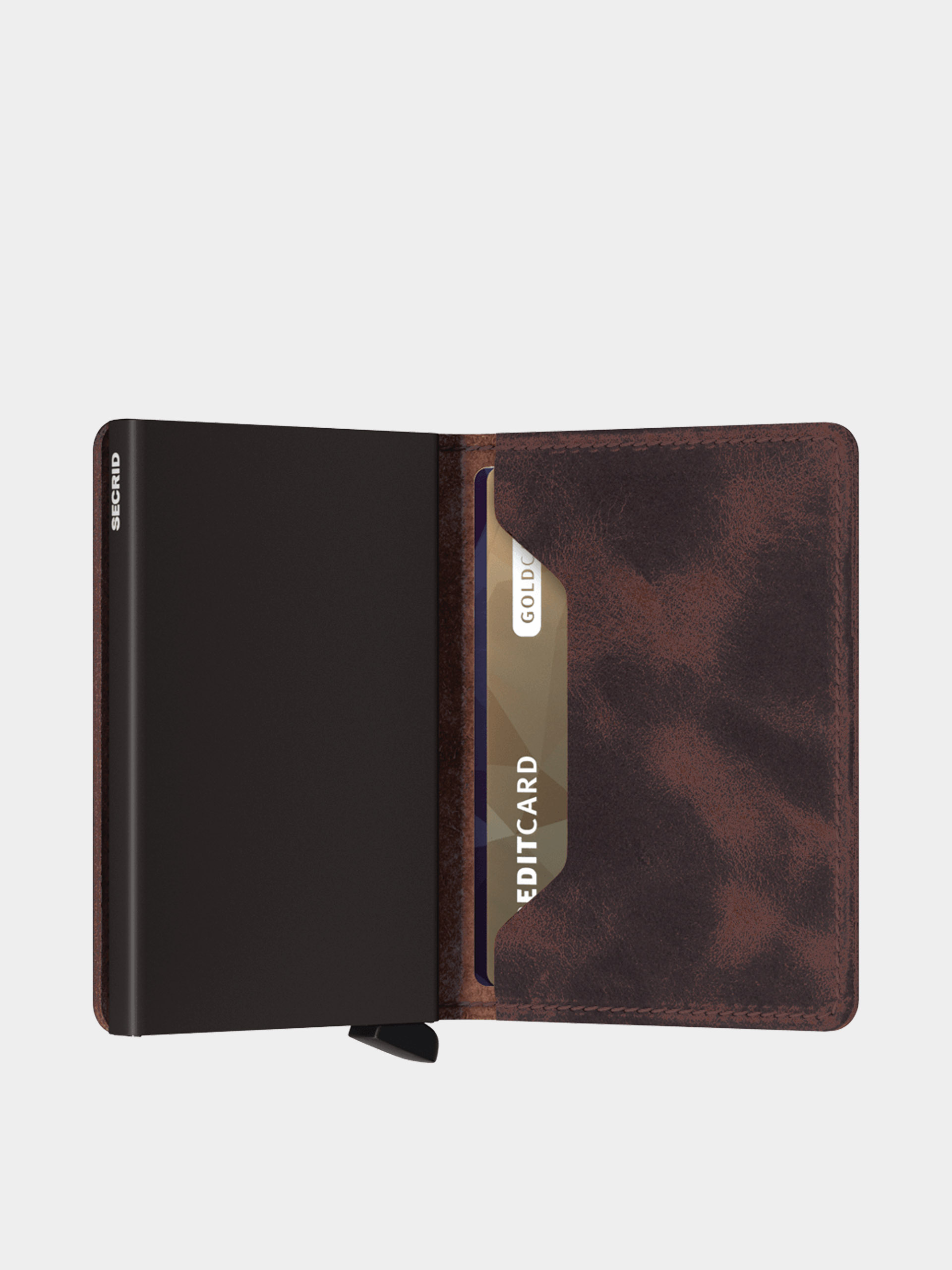 Peňaženka Secrid Slimwallet (vintage chocolate)