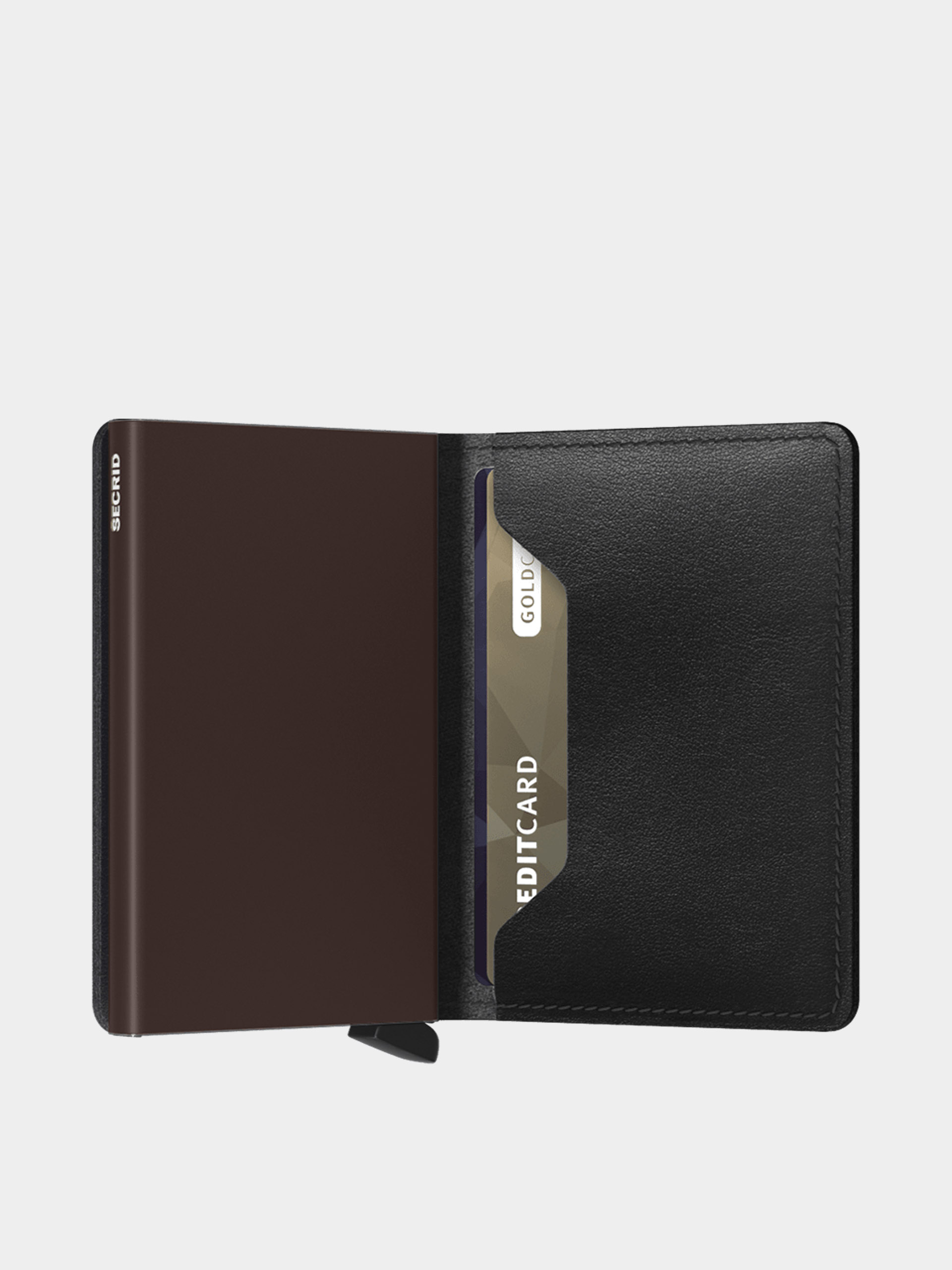Peňaženka Secrid Slimwallet (original black/brown)