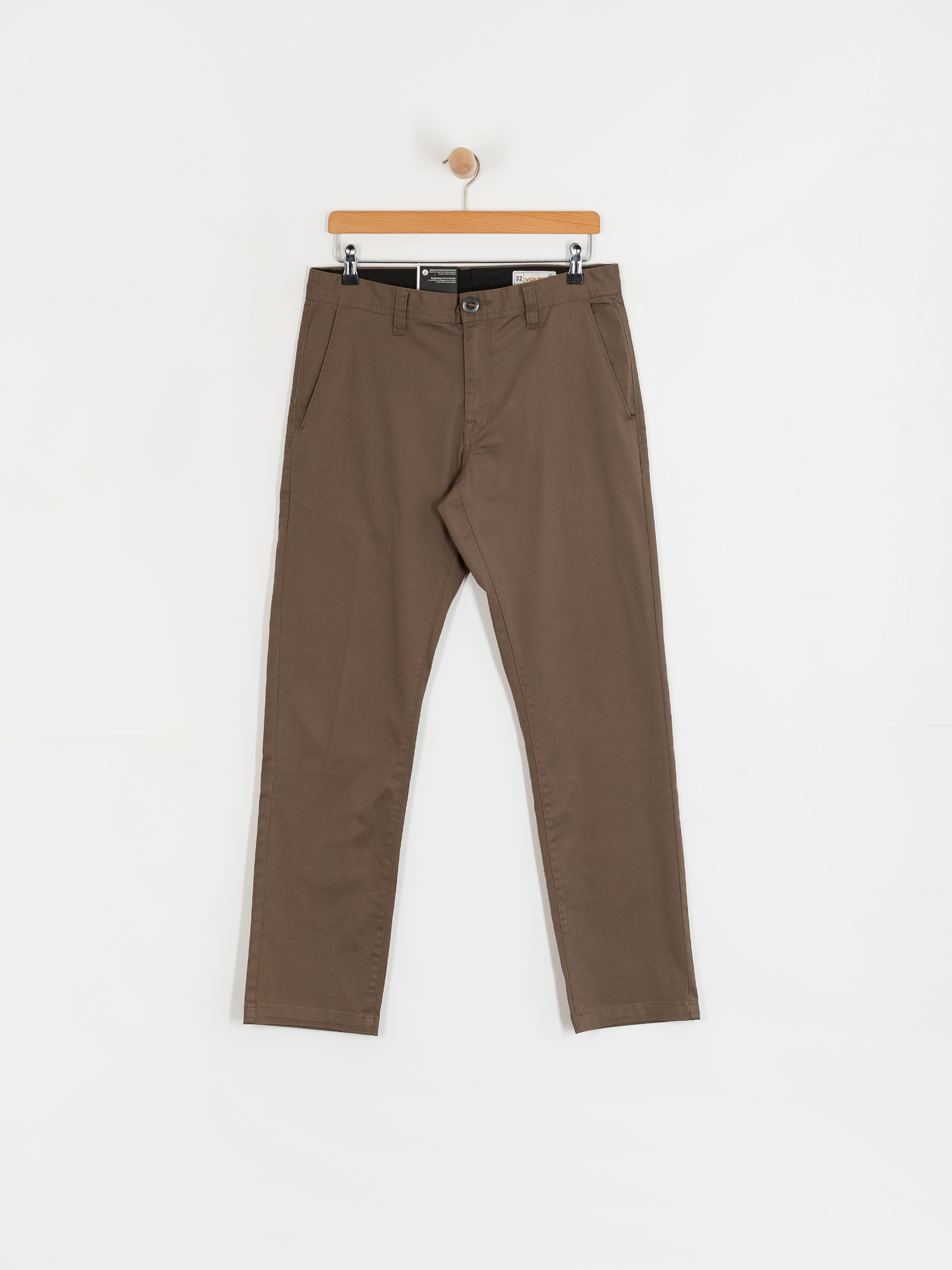 Nohavice Volcom Frickin Modern Stretch (mushroom)
