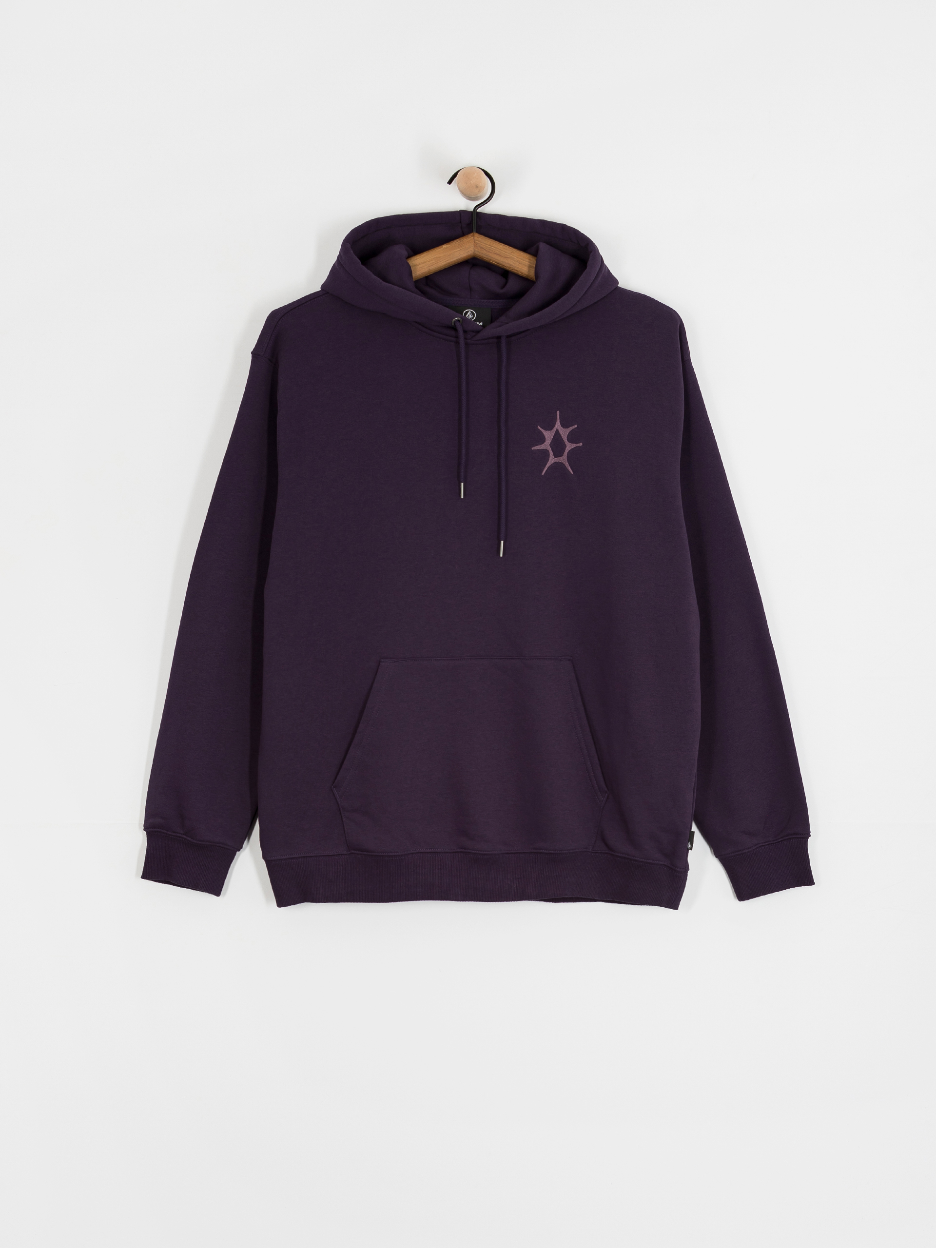 Mikina s kapucňou Volcom Watanite HD (dark purple)
