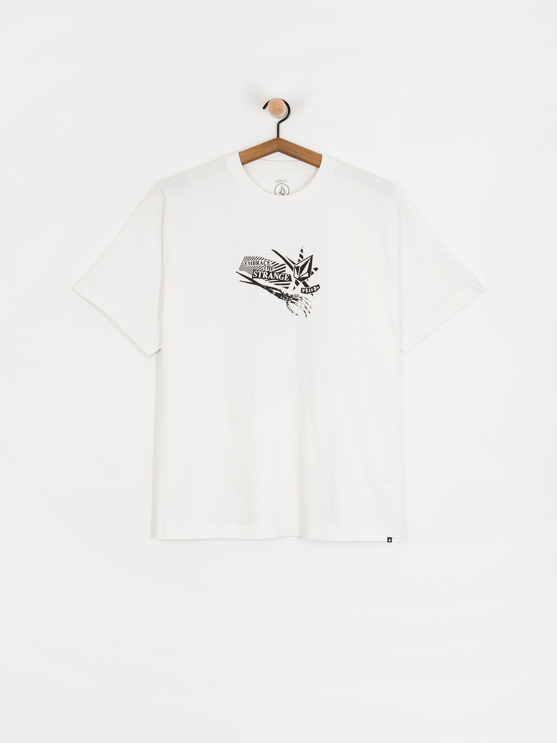 Tričko Volcom Kut N Rip Lse (white)