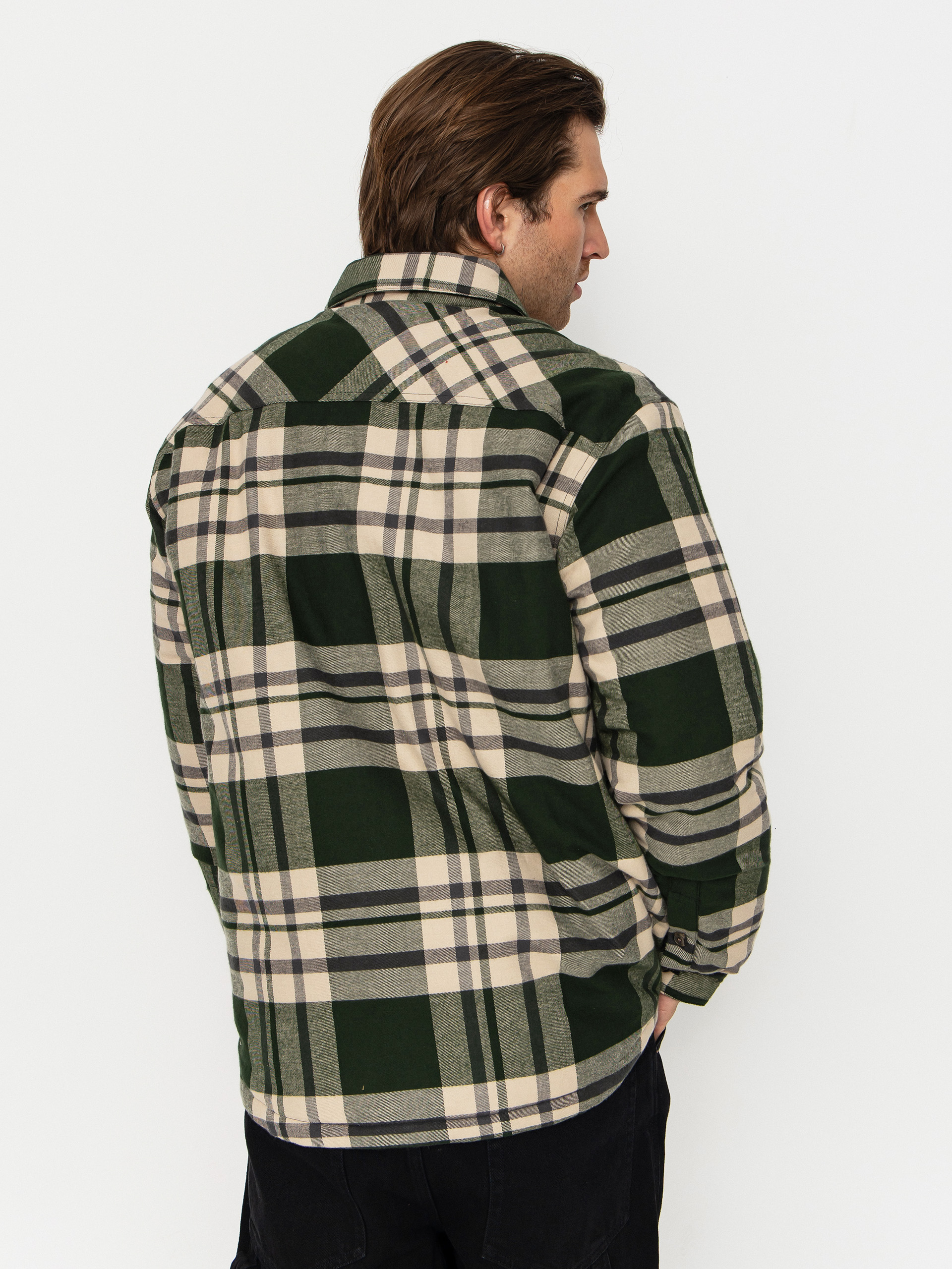 Košeľa Patagonia LW Insulated Fjord Flannel (ashore old growth green)