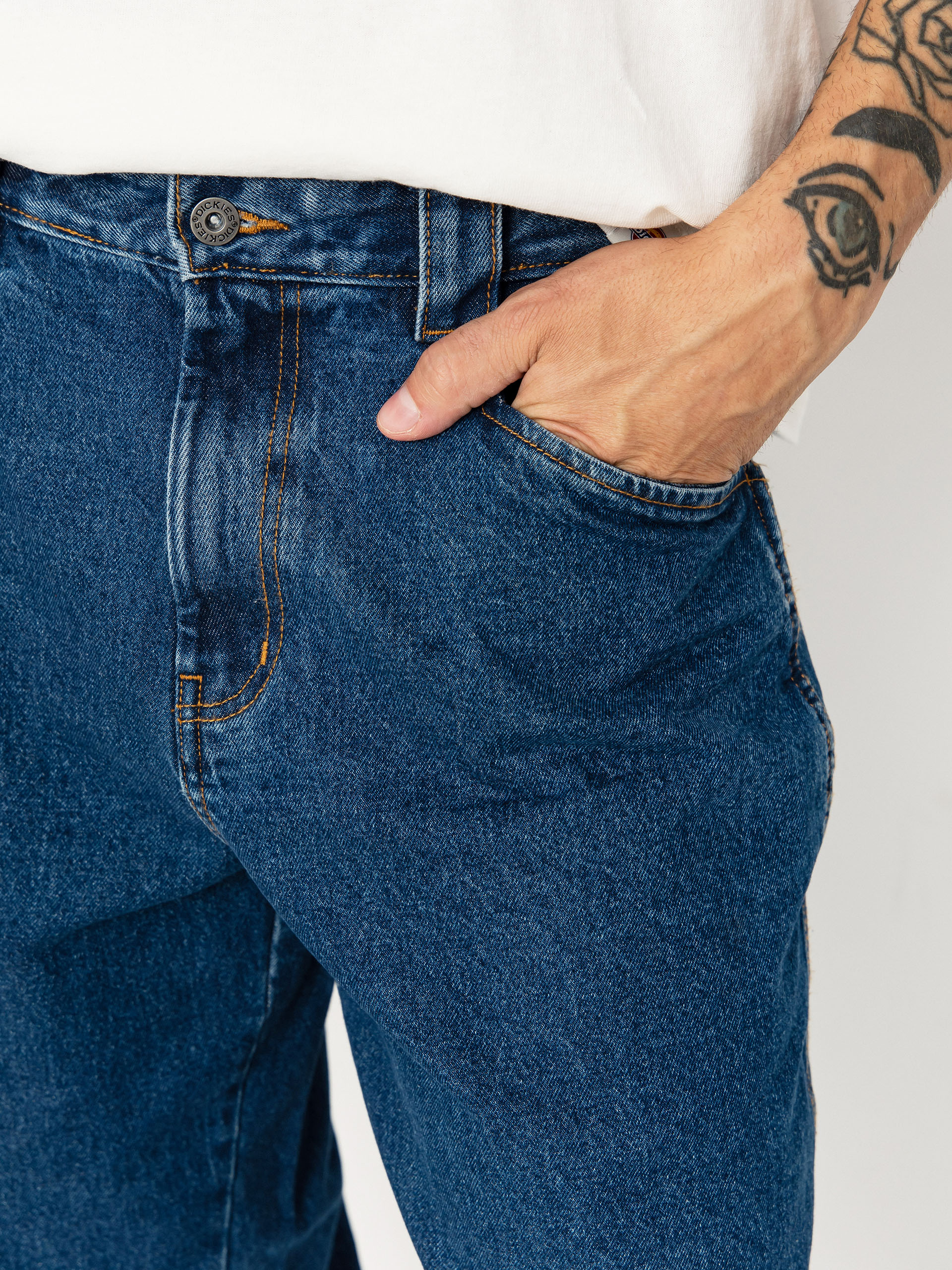 Nohavice Dickies x Mike Anderson Flex Denim (stonewashed)