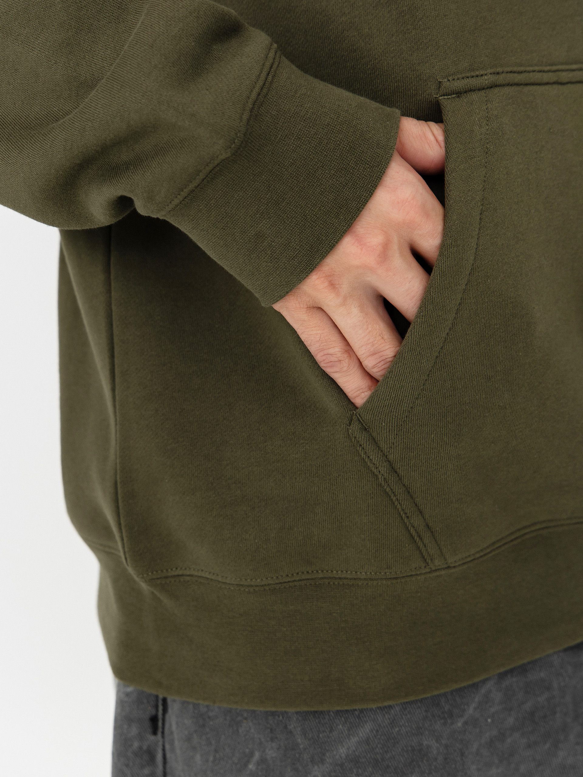 Mikina s kapucňou Fox Bolt HD (olive green)