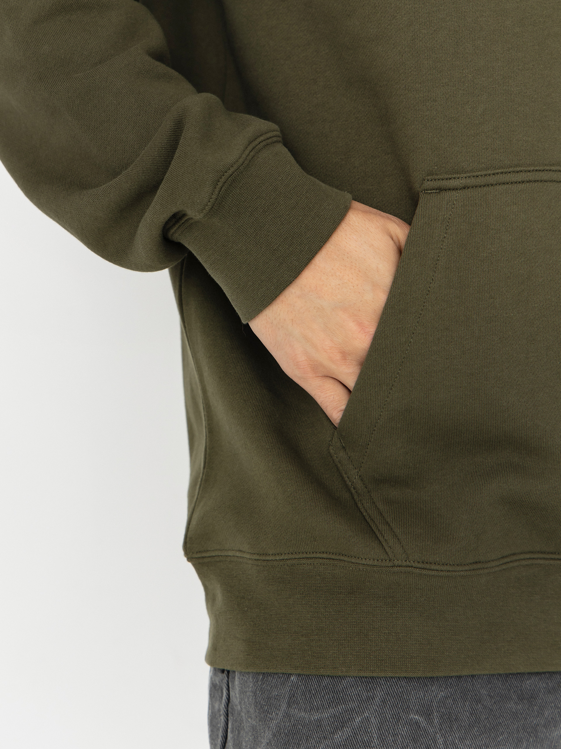 Mikina s kapucňou Fox Absolute HD (olive green)