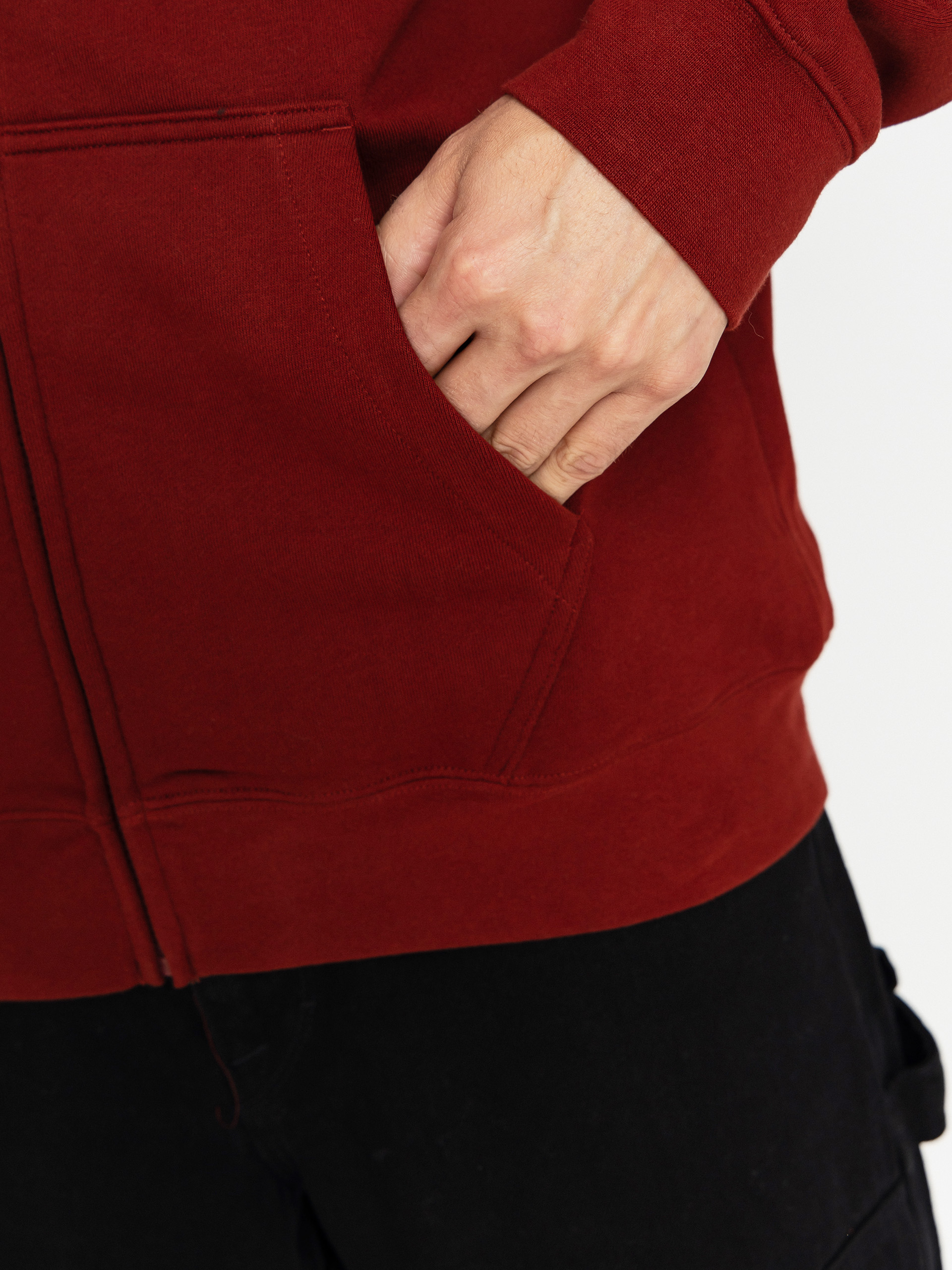 Mikina s kapucňou Fox Absolute ZHD (rusty)