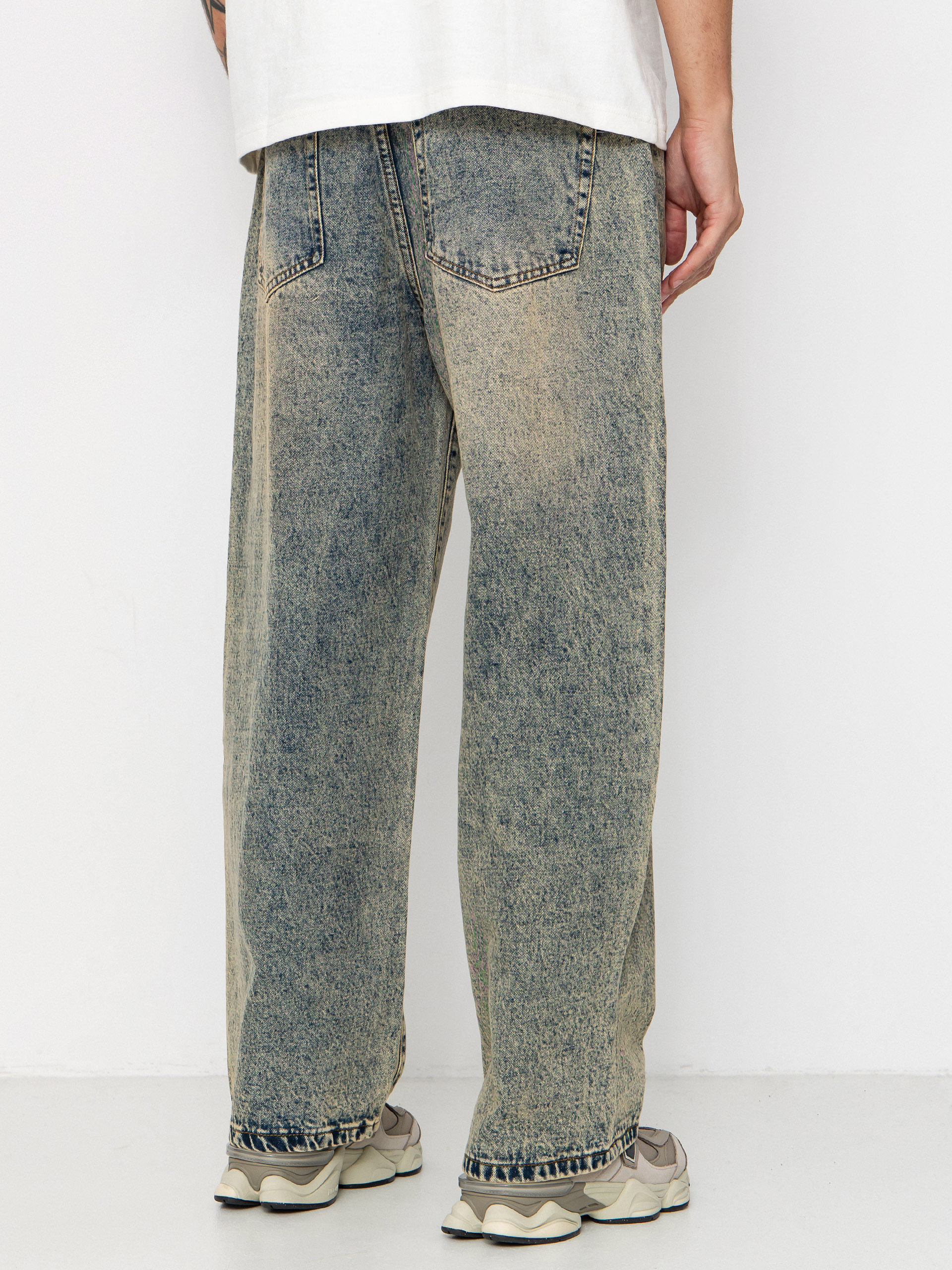 Nohavice Wasted Paris Grant (acid blue)