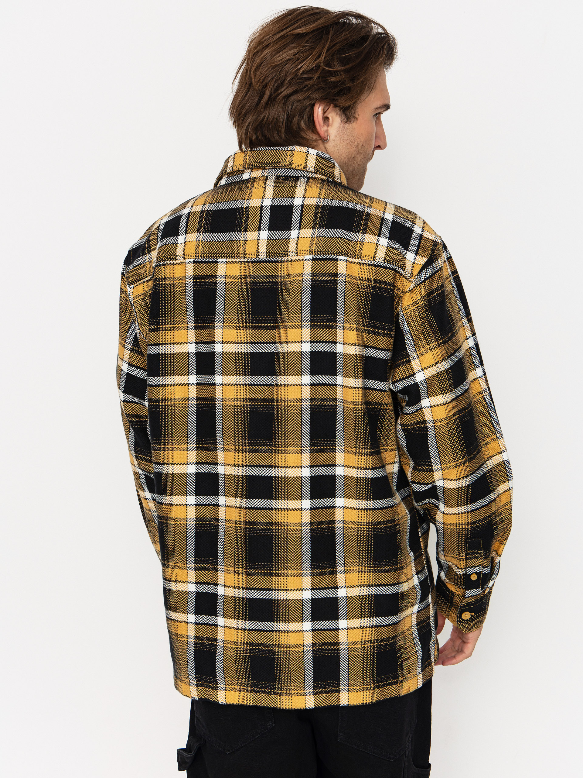 Košeľa Carhartt WIP Vaughn (vaughn check/dijon)