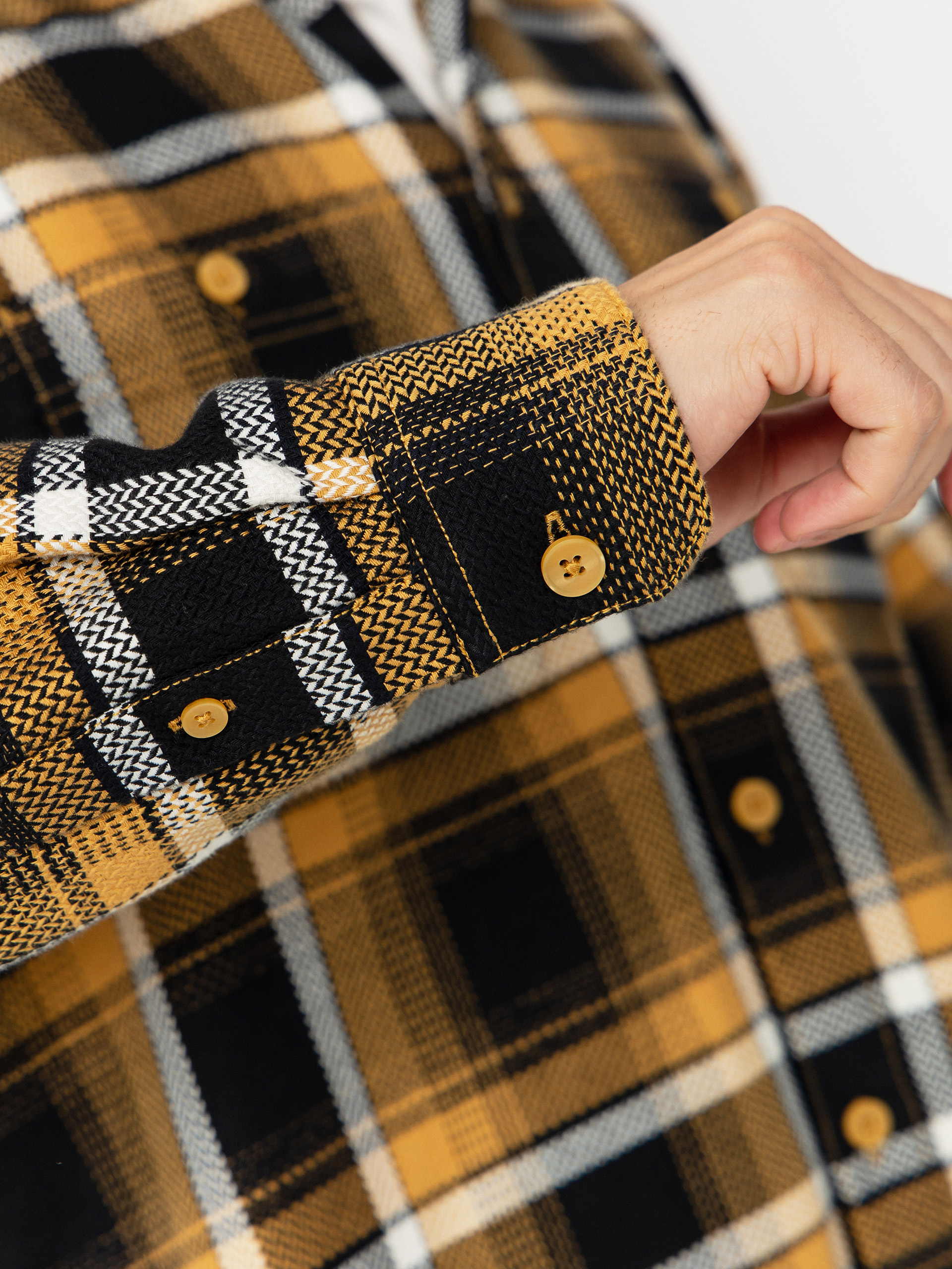 Košeľa Carhartt WIP Vaughn (vaughn check/dijon)