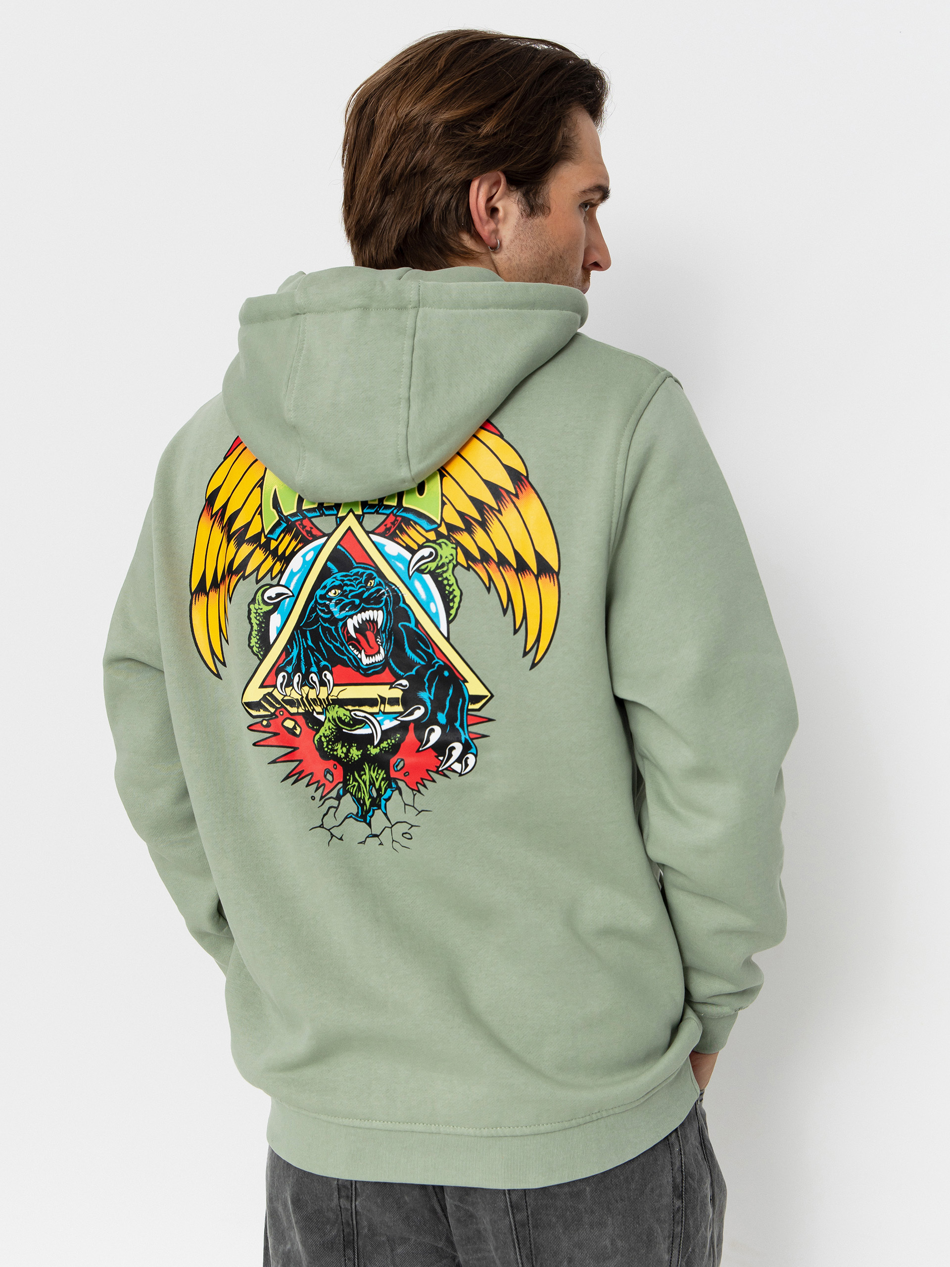 Mikina Santa Cruz Natas SC Panther (moon rock)