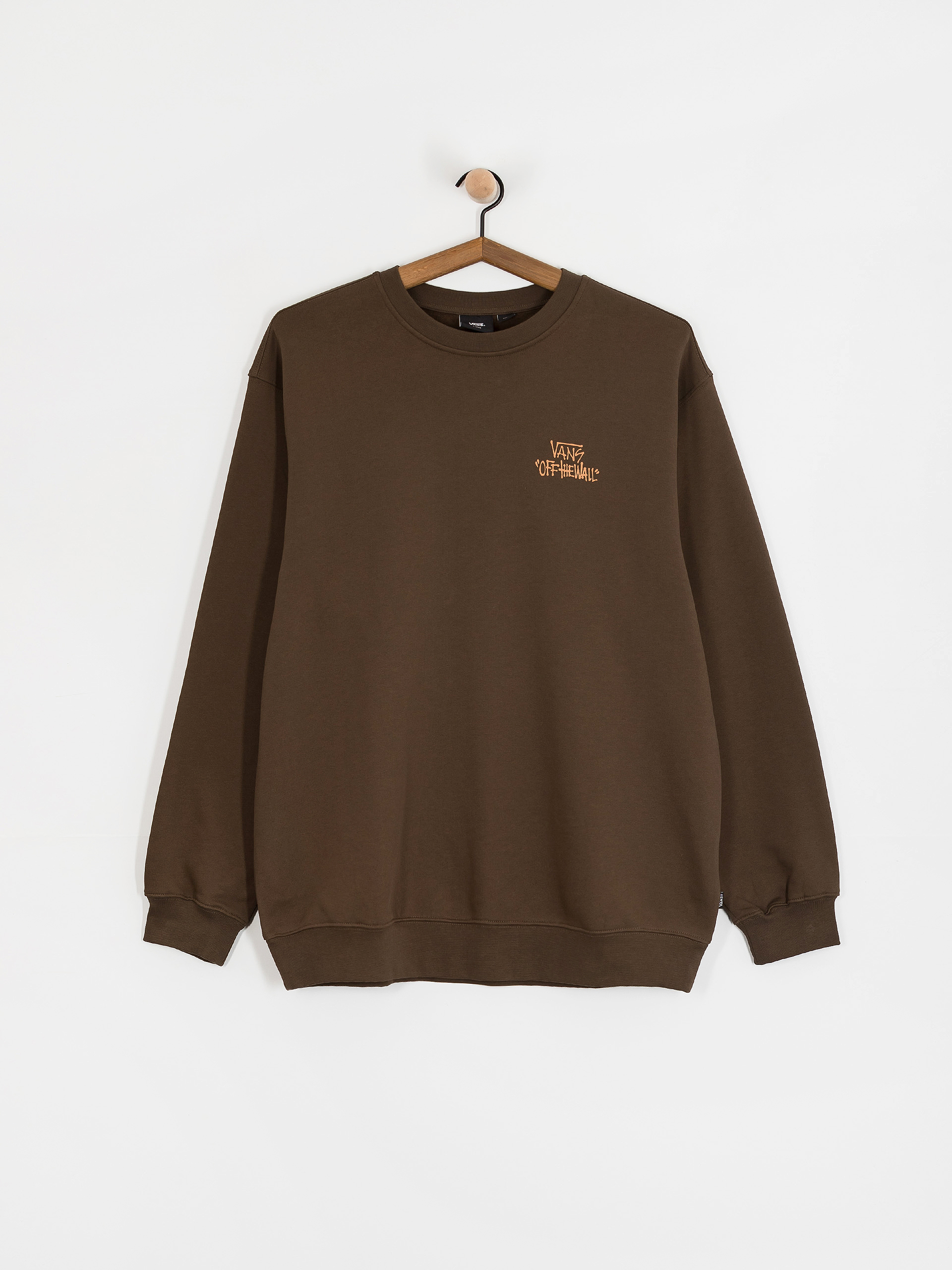 Mikina Vans Stomper Loose Fit Crew (coal brown)