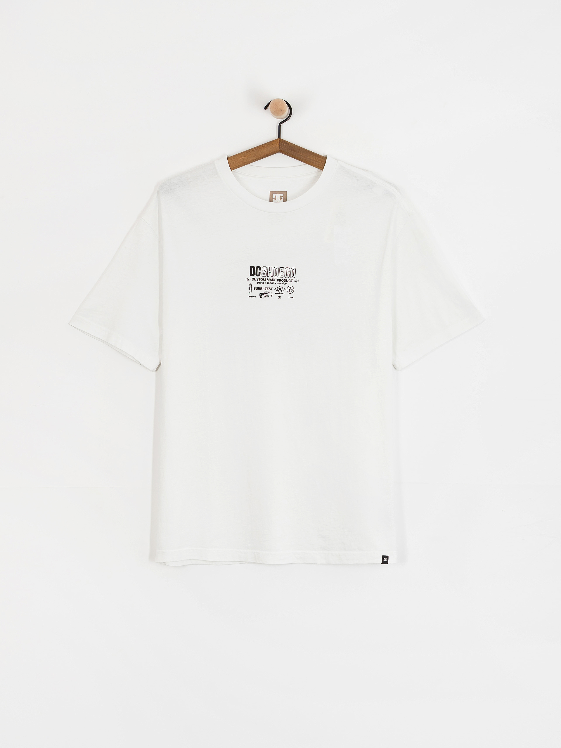 Tričko DC Made Custom (white)