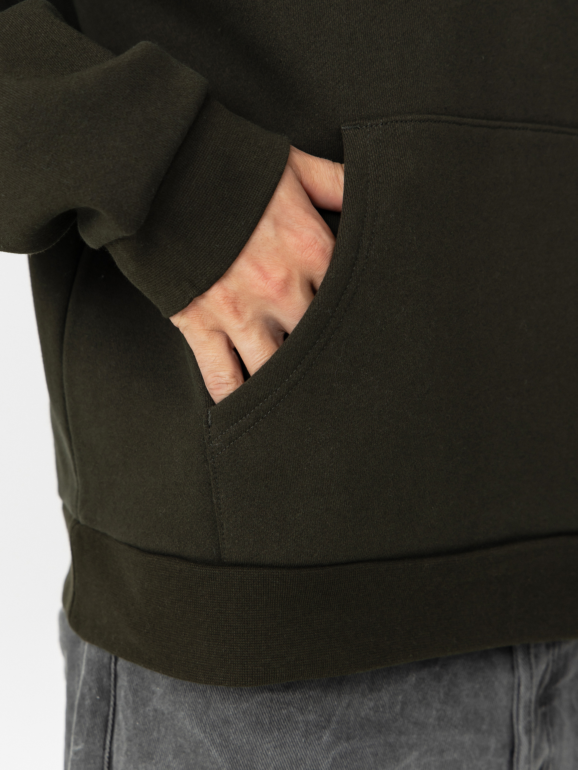 Mikina s kapucňou OBEY Bold Icon Extra Heavy HD (rosin)