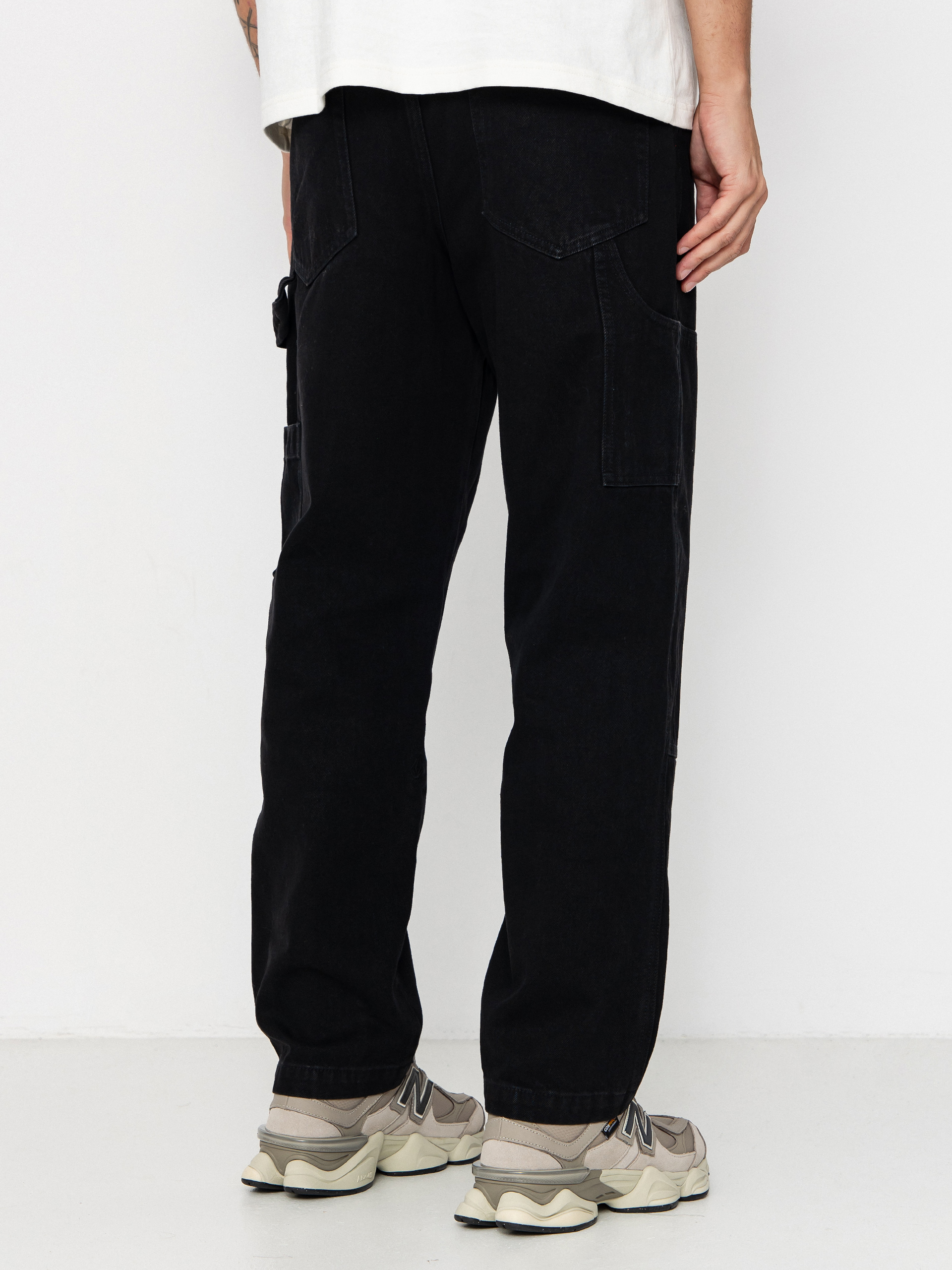 Nohavice Volcom Karpendter Lse Tprd Denim (black)