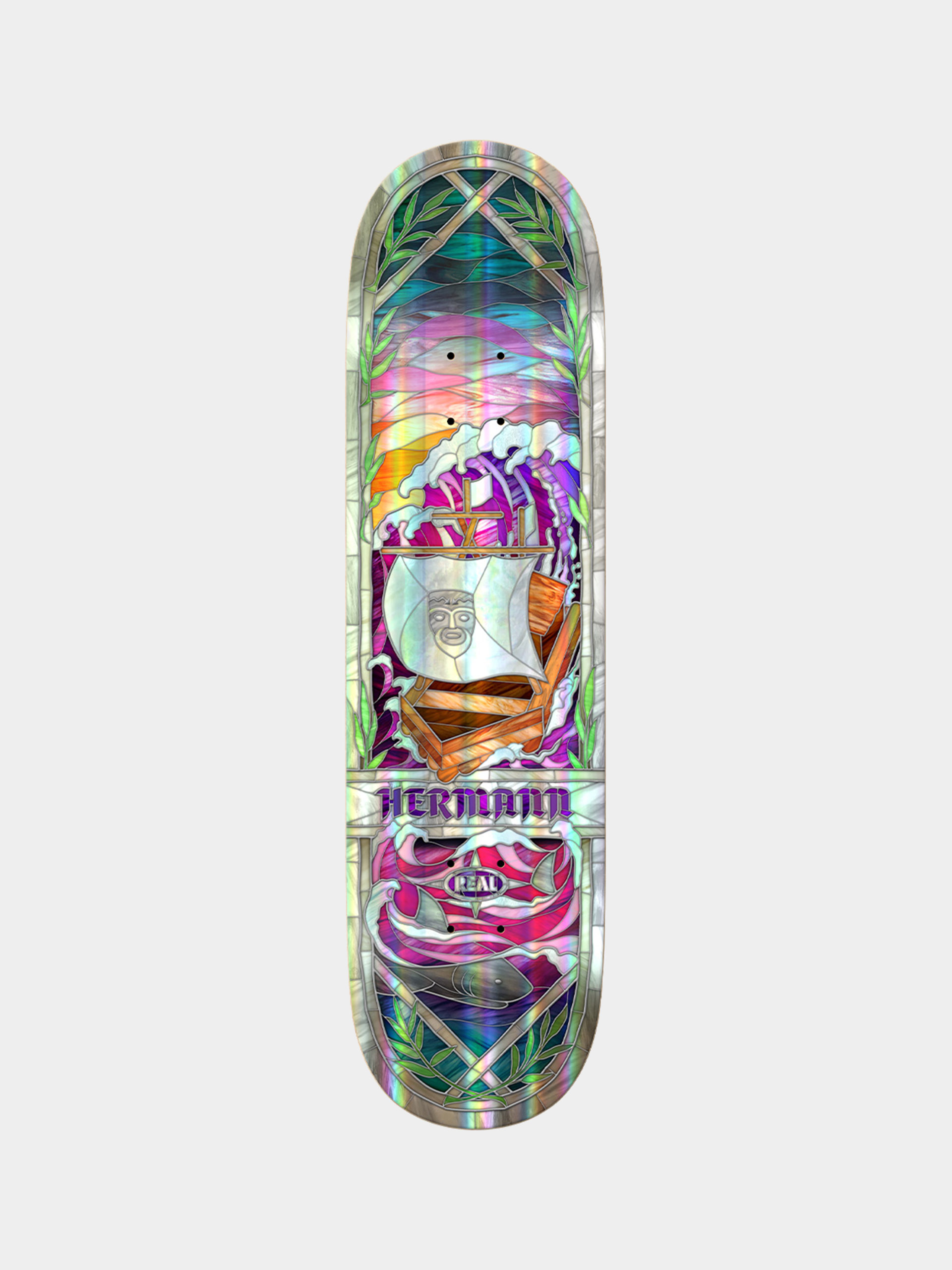 Doska Real Hermann Holographic Rainbow Foil Cathedral