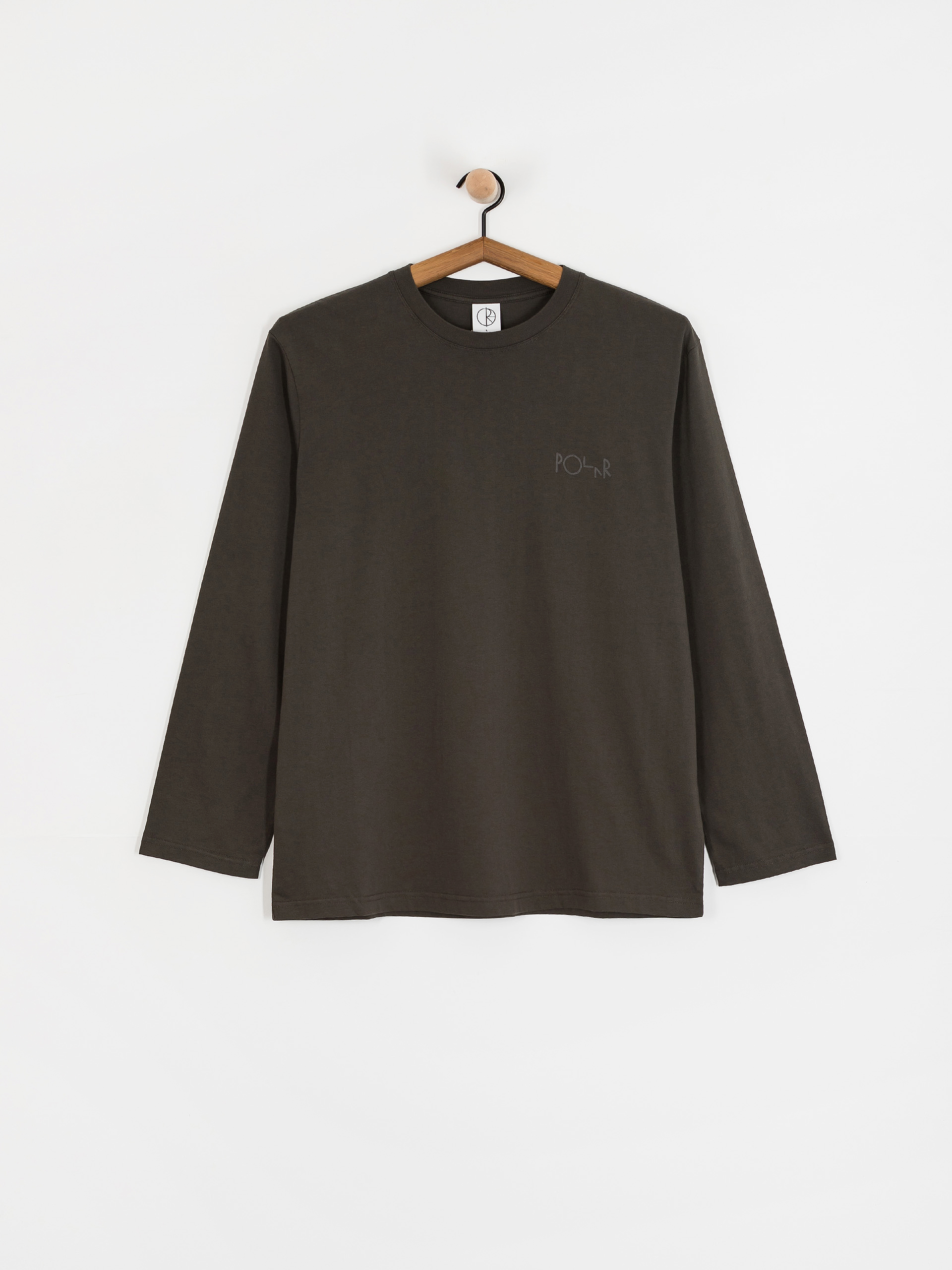 Triko Polar Skate Steve Stroke Logo (dirty black)