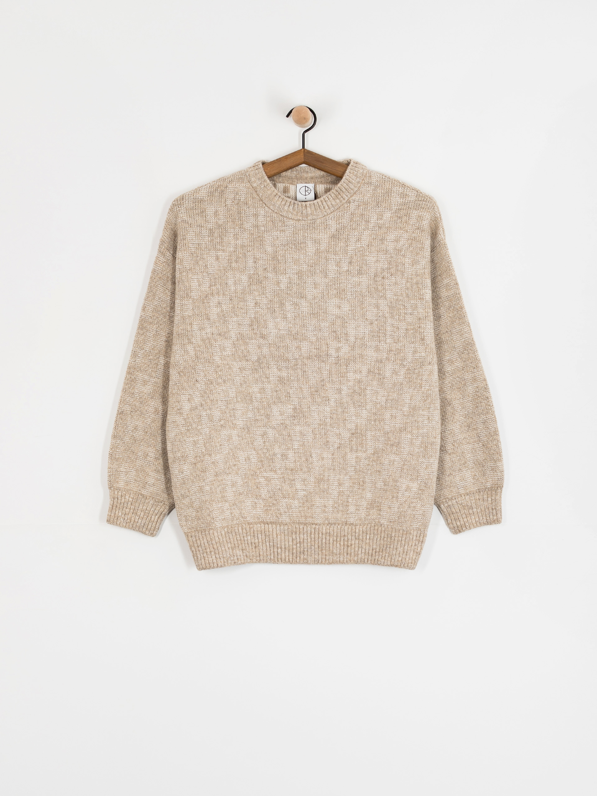 Sveter Polar Skate George P Pattern (sand)