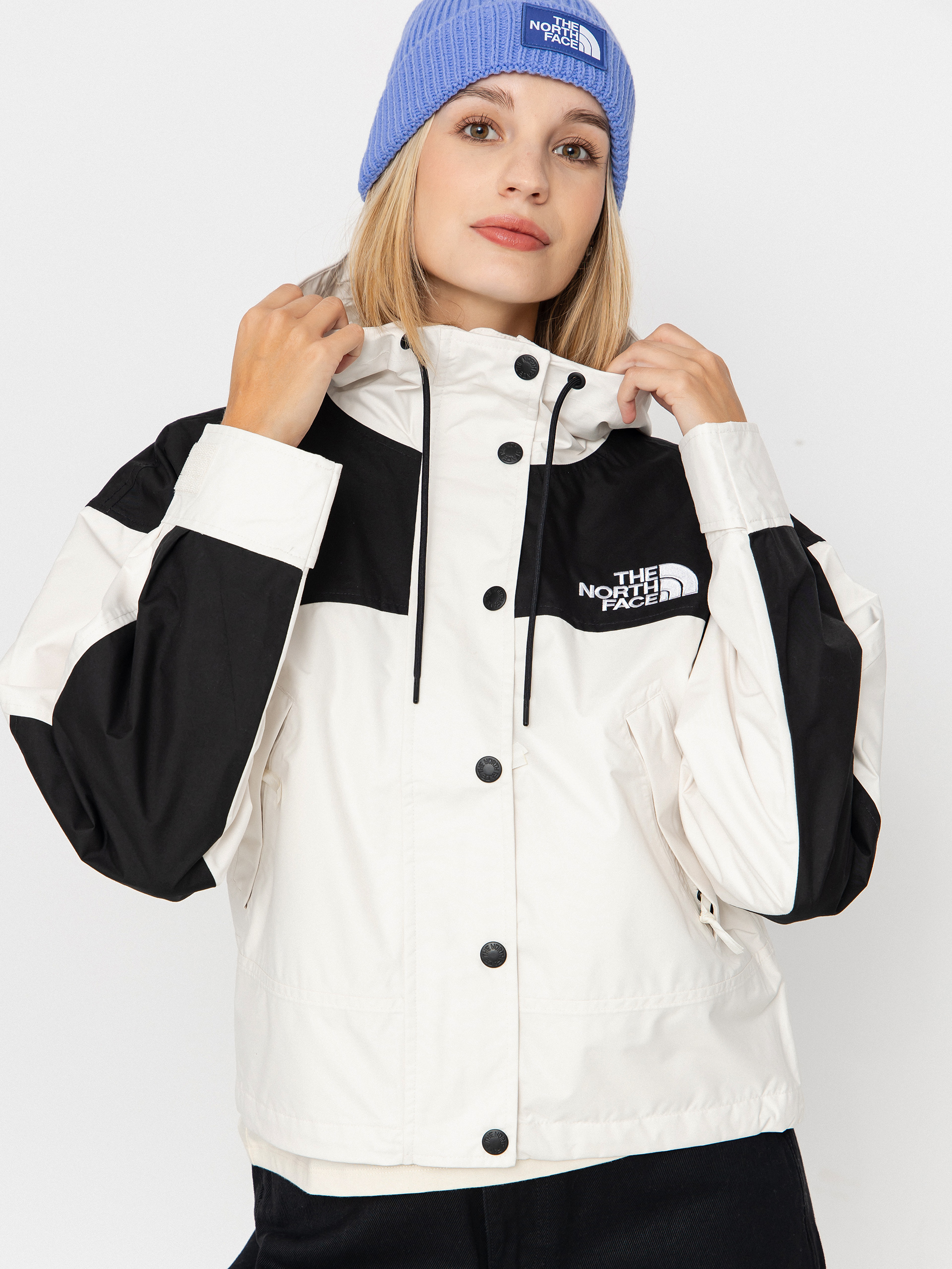 Bunda The North Face Reign On Wmn (white dune/tnf black)