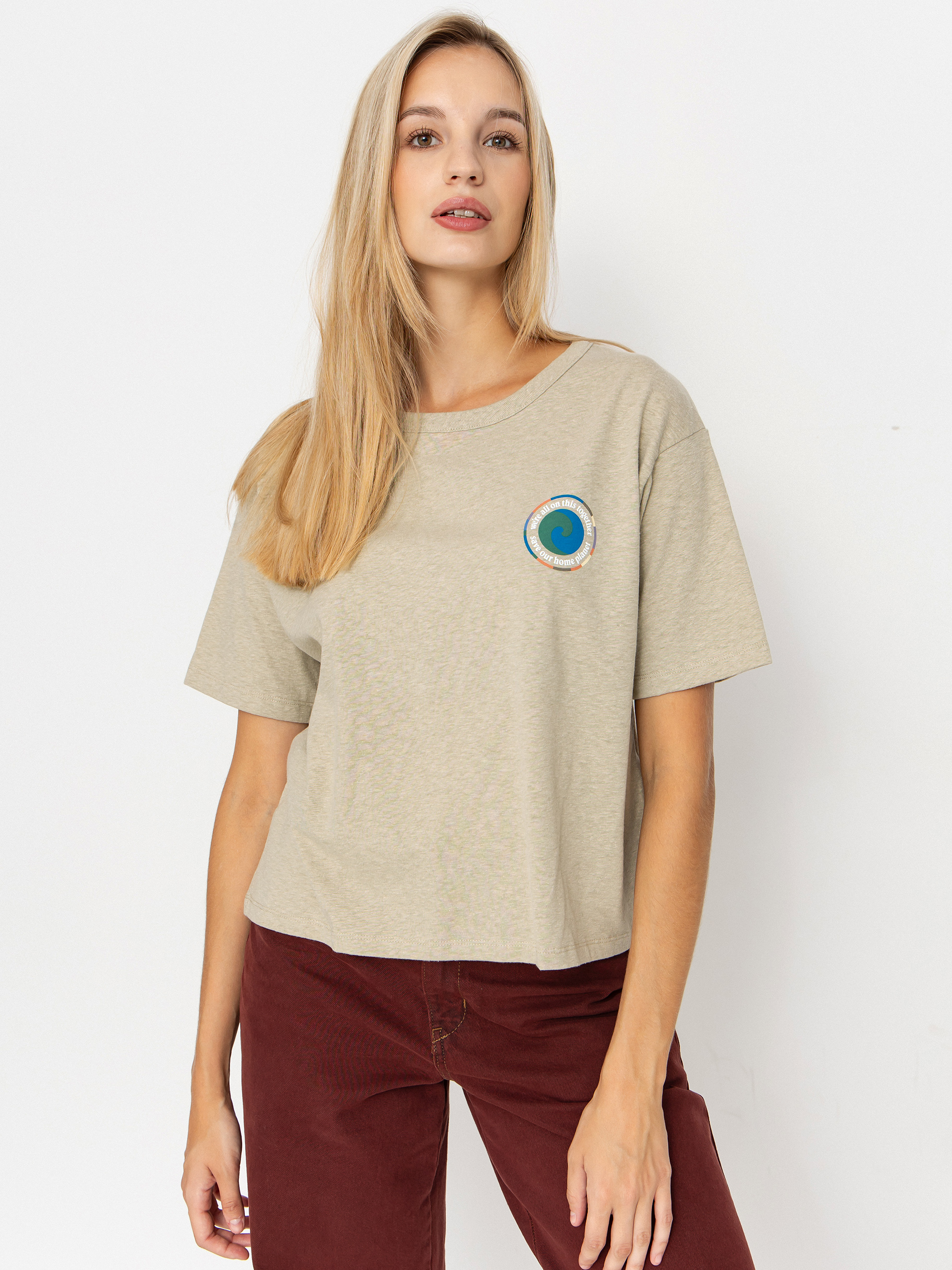 Tričko Patagonia Unity Fitz Easy Cut Responsibili Wmn (pumice)