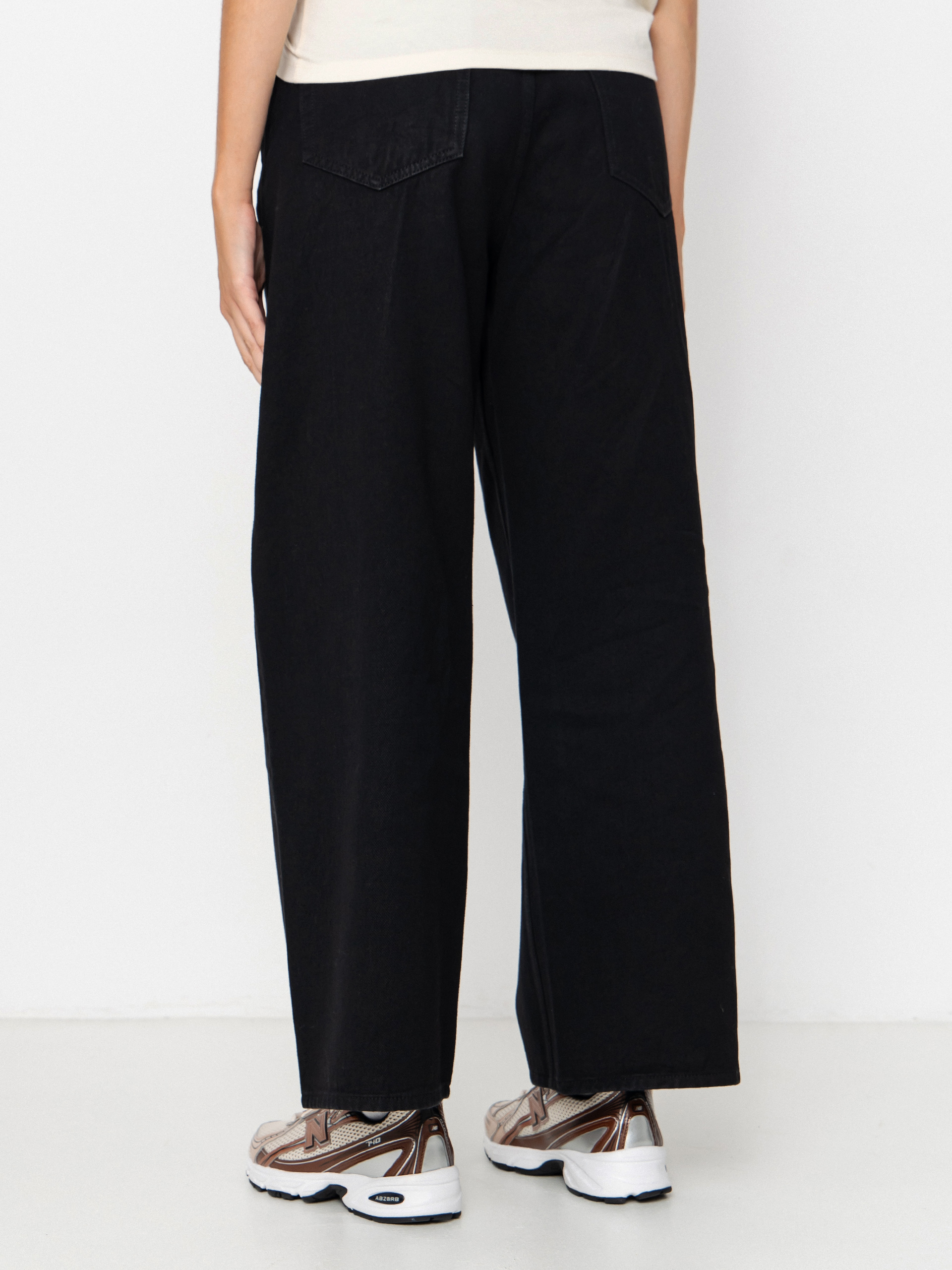 Nohavice Volcom Beeggy Denim Wmn (black combo)