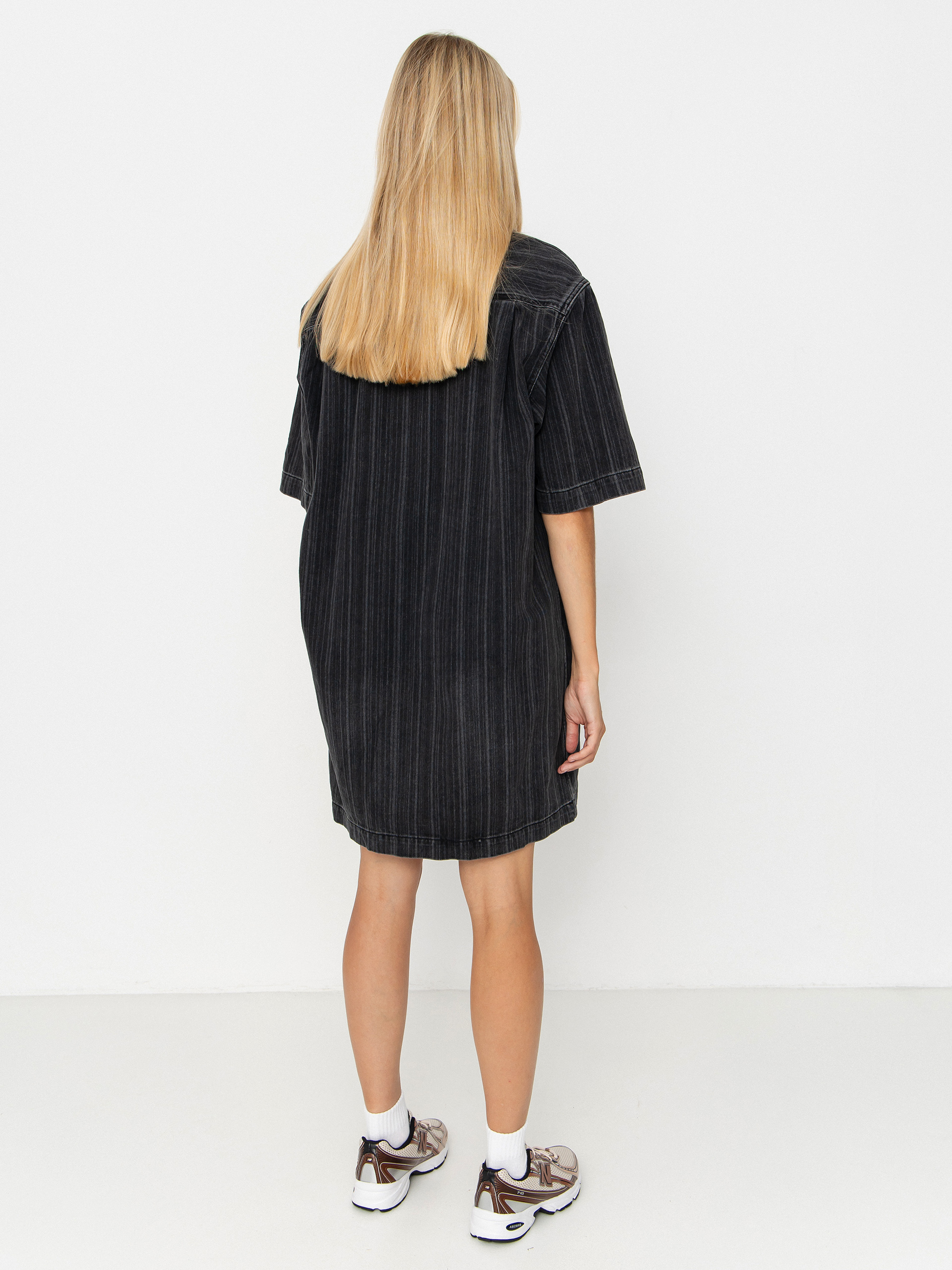 Šaty  Carhartt WIP Rylan Dress Wmn (rylan stripe/black/stone washed)