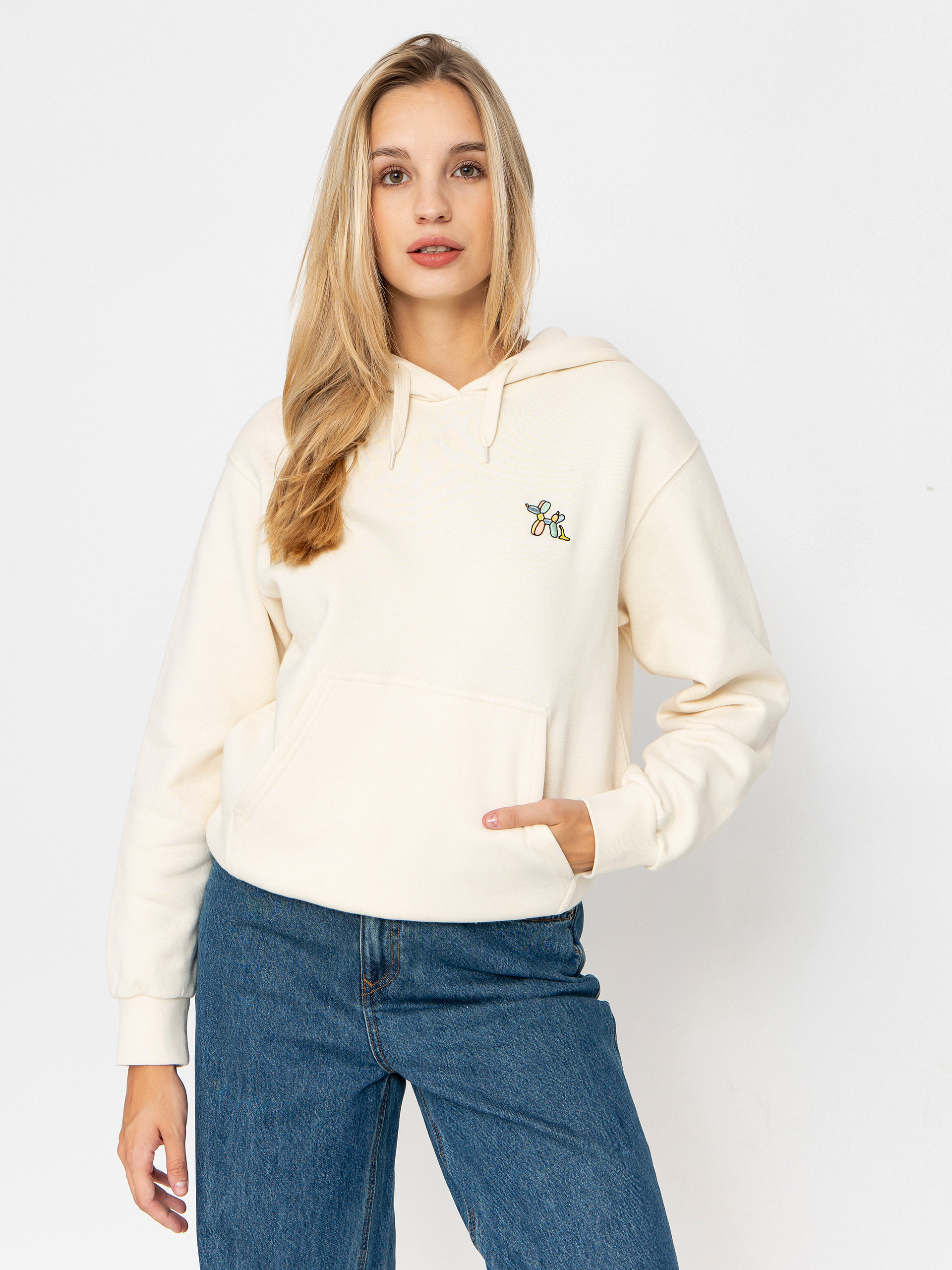 Mikina s kapucňou Iriedaily Puffy Dog HD Wmn (undyed)