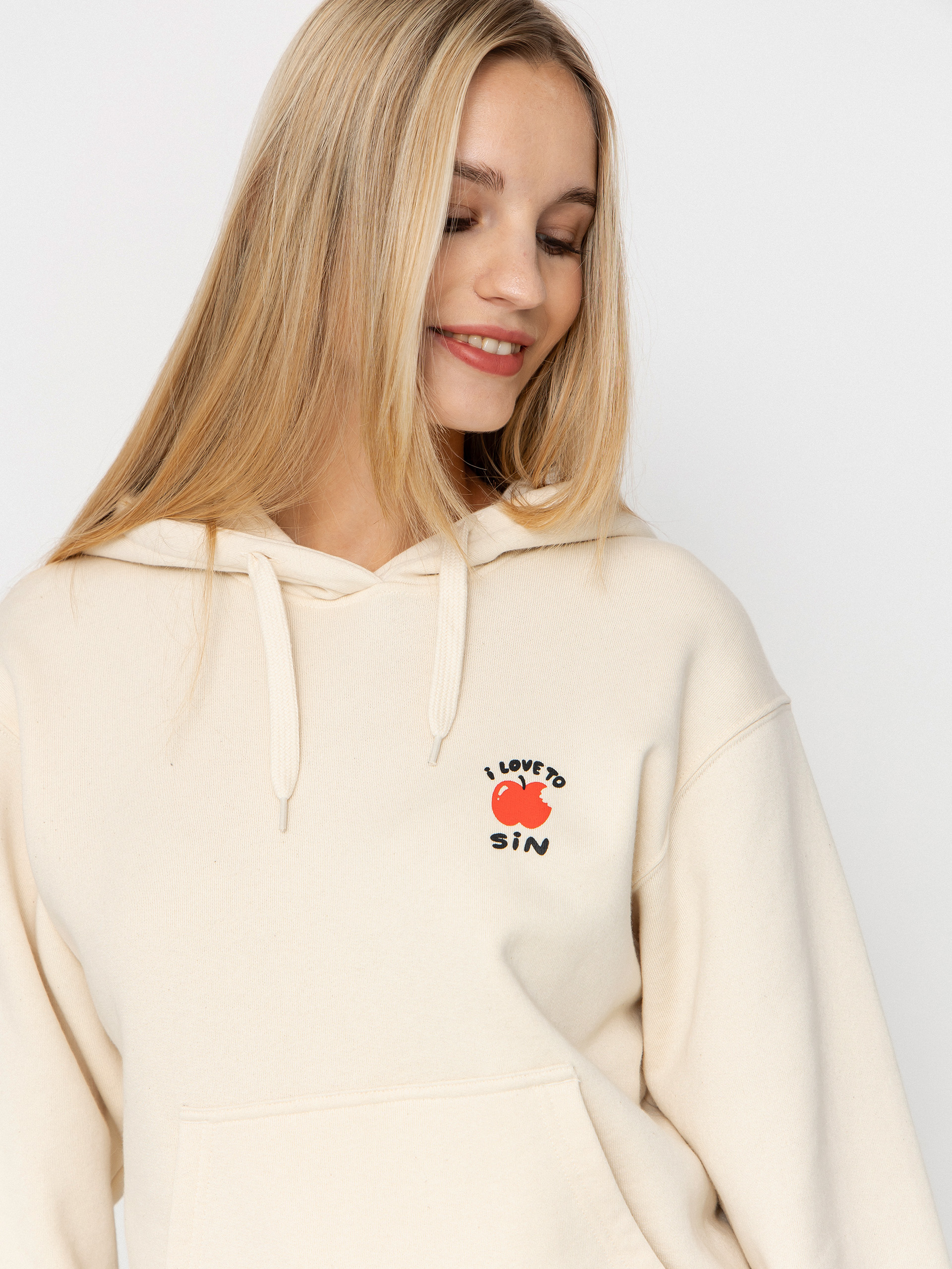 Mikina s kapucňou Iriedaily Sinning HD Wmn (undyed)