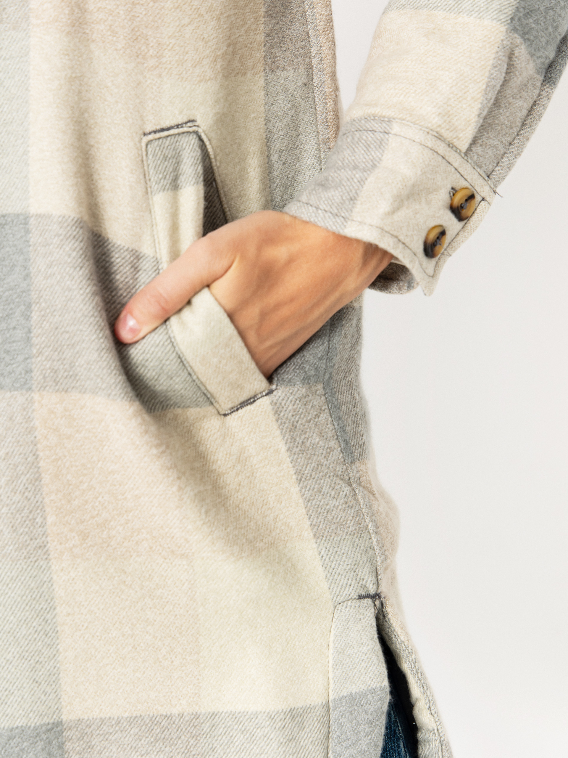 Košeľa Kavu Ivywood Wmn (grey haze)