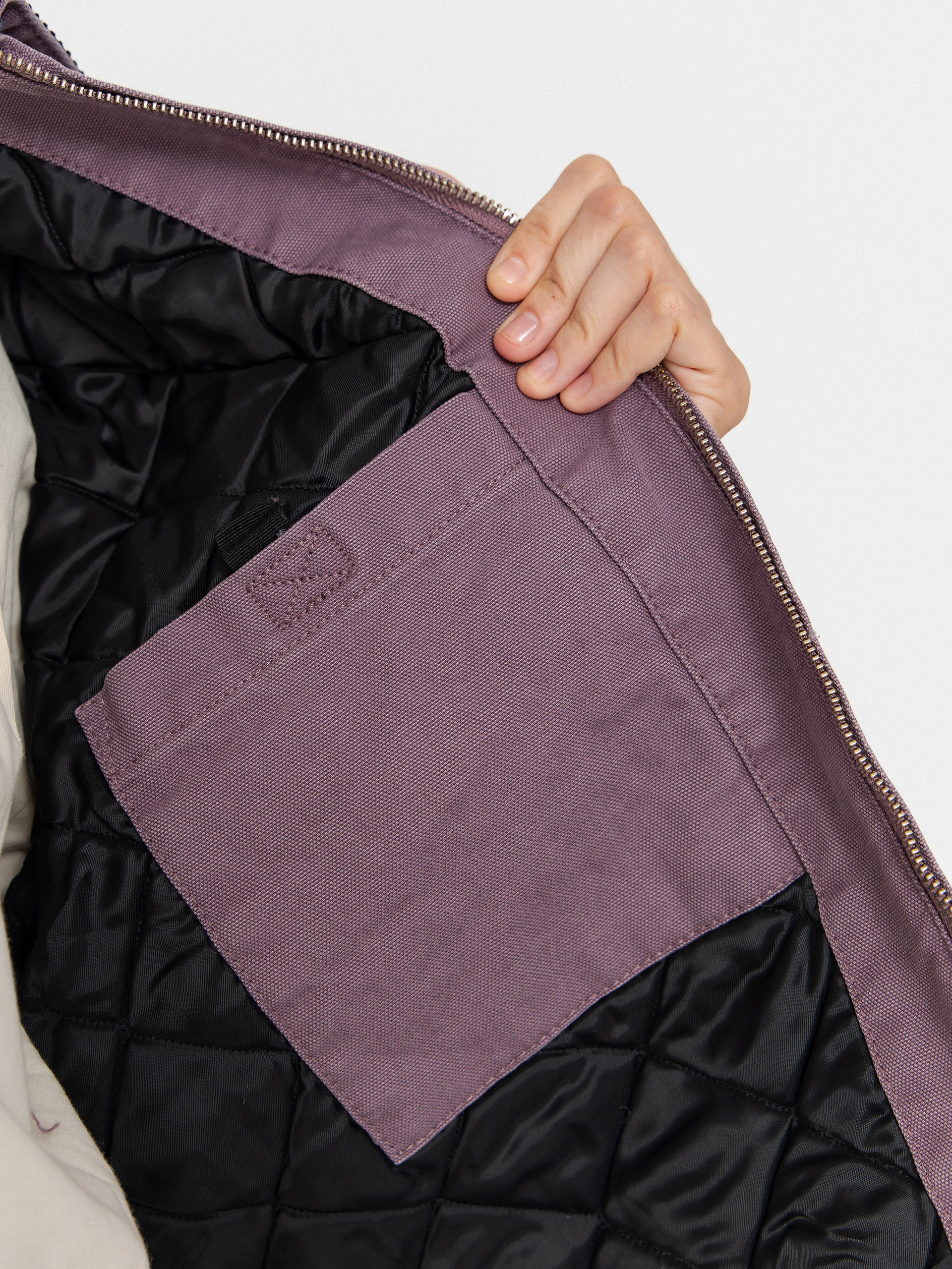 Bunda Carhartt WIP OG Detroit Wmn (phlox/black/stone canvas)