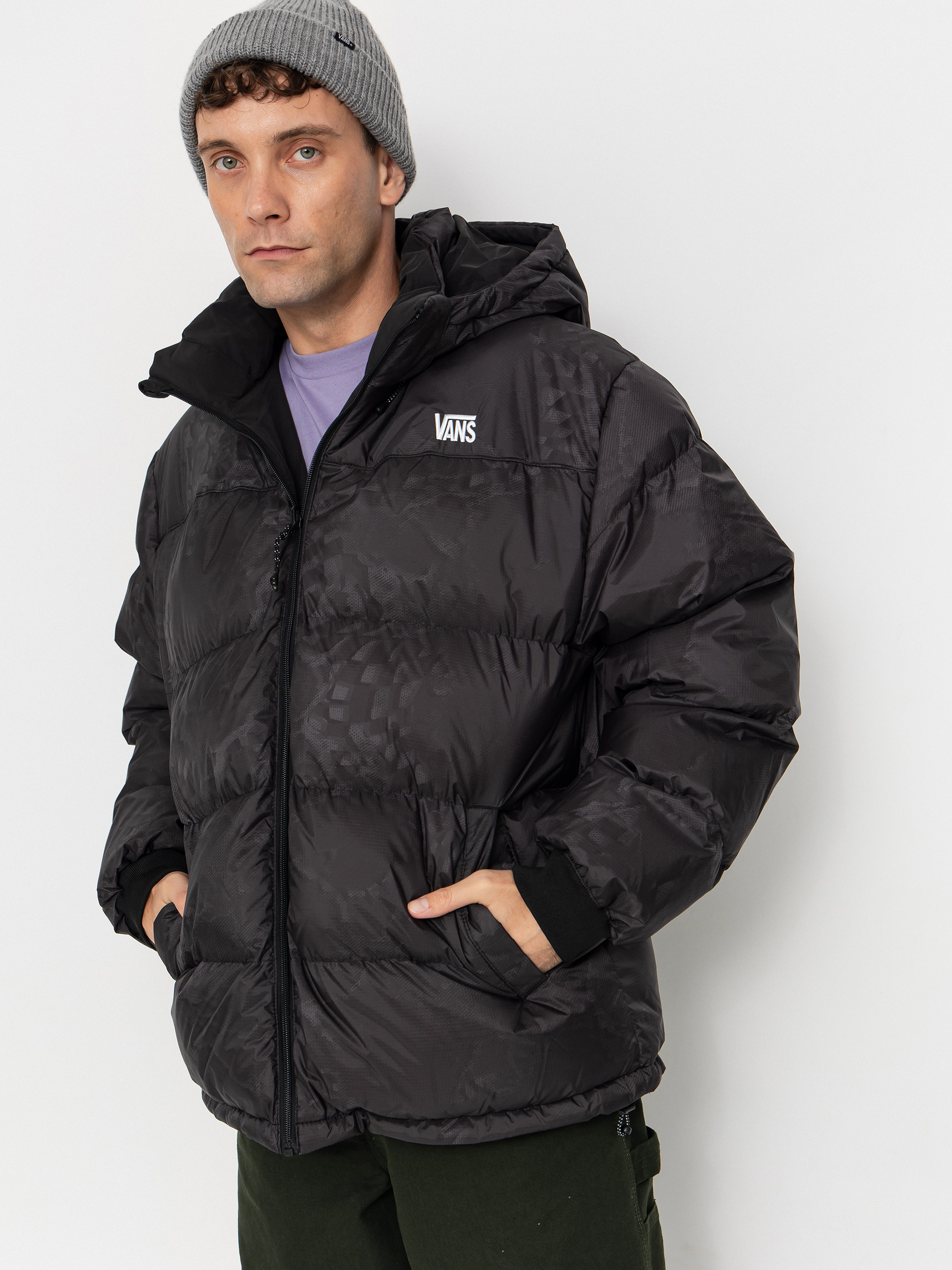 Bunda Vans Mte Bridgewood Reversible Puffer (black)