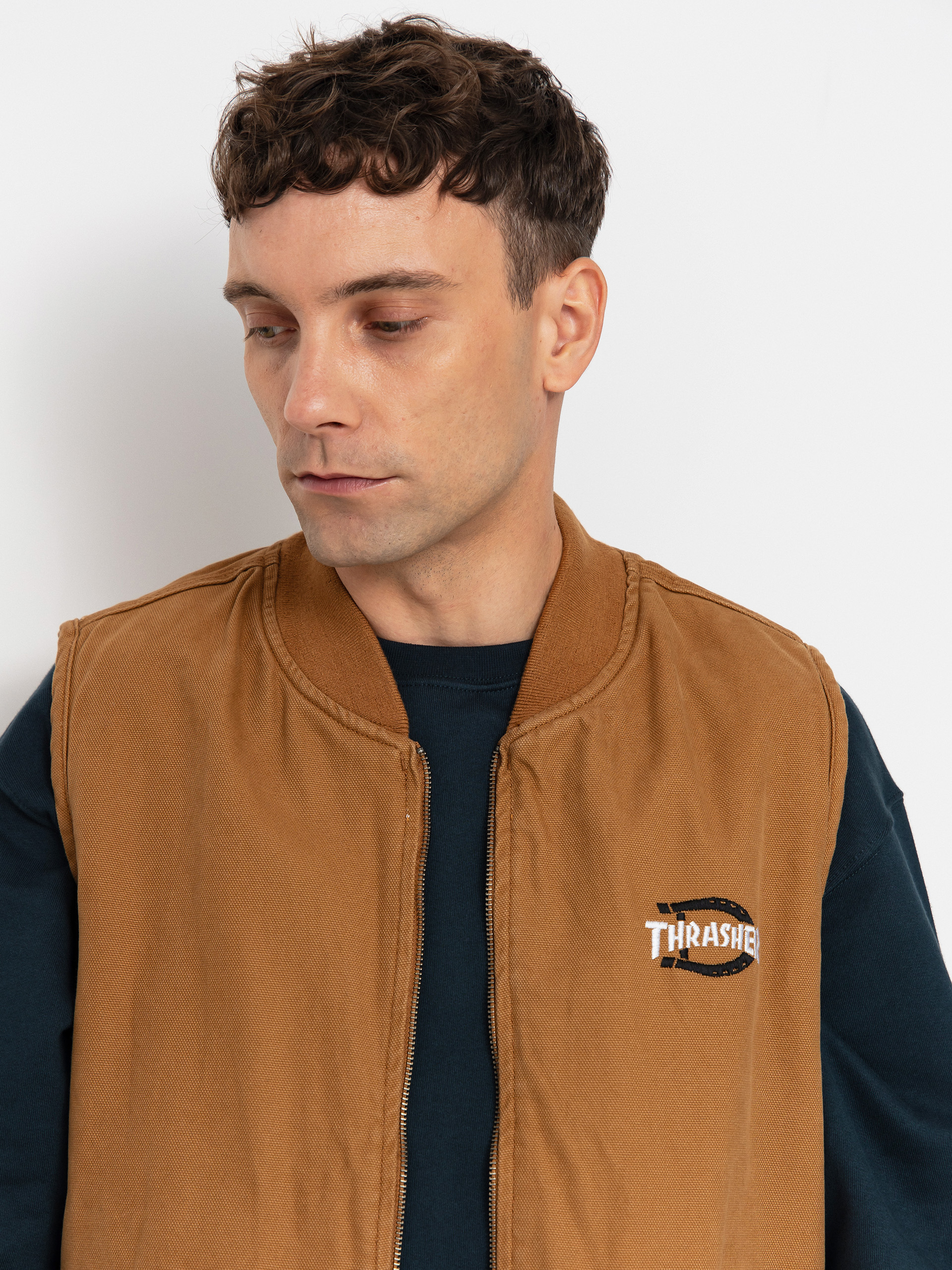 Vesta Dickies x Thrasher Vest (brown duck)